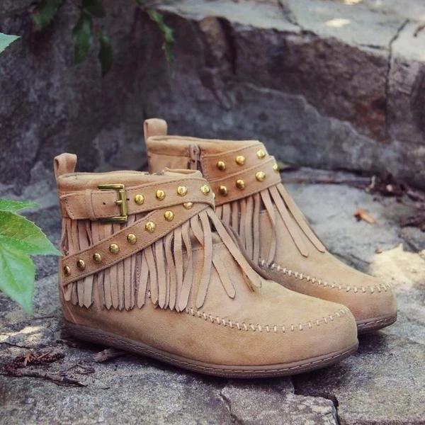 Women's casual Vintage Ankle Boots