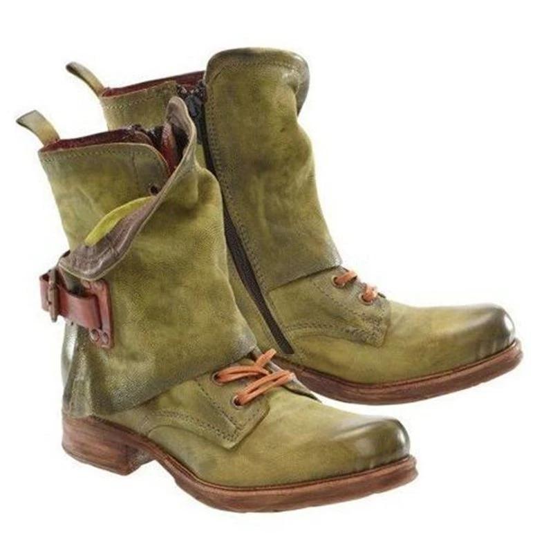 Casual Flat Heel Outdoor Boots