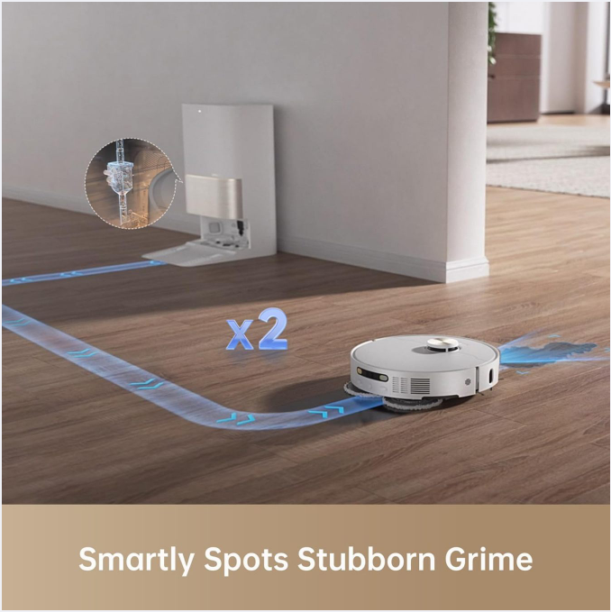 DREAME X40 Ultra Complete Robot VacuumCleaner,12000 Pa Robotic Vacuum