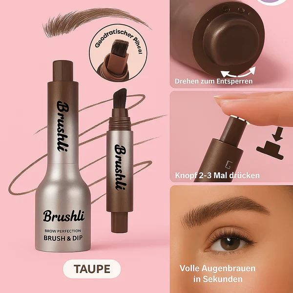 2025 popular eyebrow gel. large brush head. no smudging