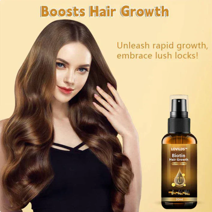 (🔥LAST DAY SALE-50% OFF) Lovilds™ Biotin Premium Hair Growth Serum