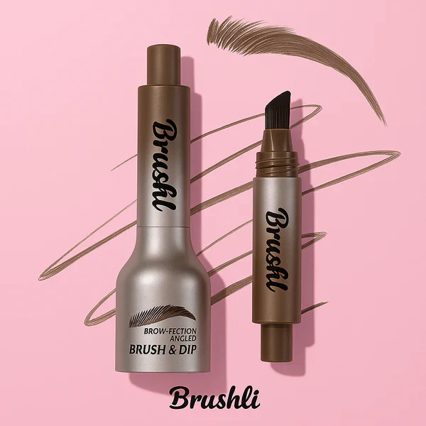 2025 popular eyebrow gel. large brush head. no smudging