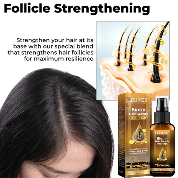 (🔥LAST DAY SALE-50% OFF) Lovilds™ Biotin Premium Hair Growth Serum