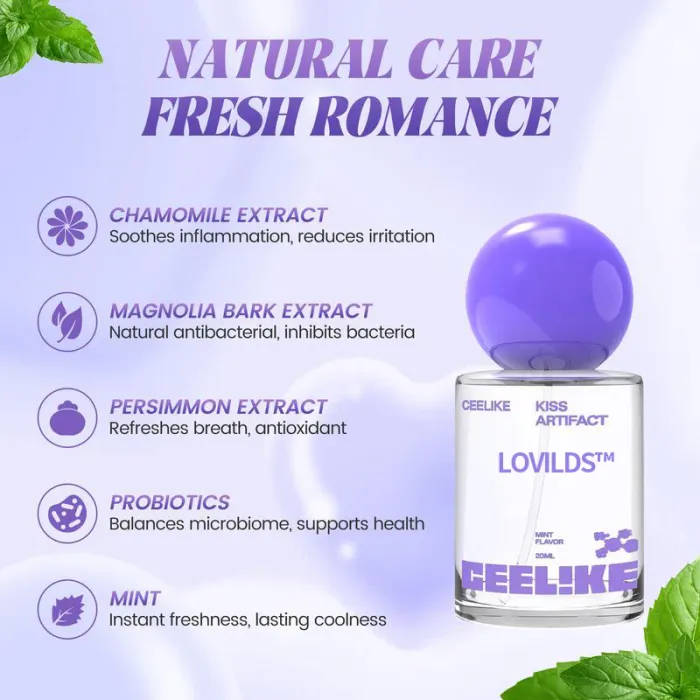 🔥3-Second Fresh Breath🔥LOVILDS™ Probiotic Oral Spray | Fresh Breath & Oral Health That Hits Hard