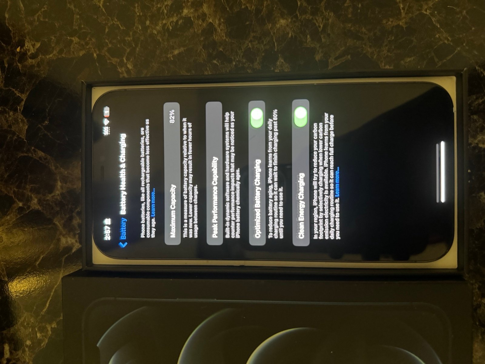 Apple iPhone 12 Pro 128 GB in Pacific Blue Unlocked 7Y37