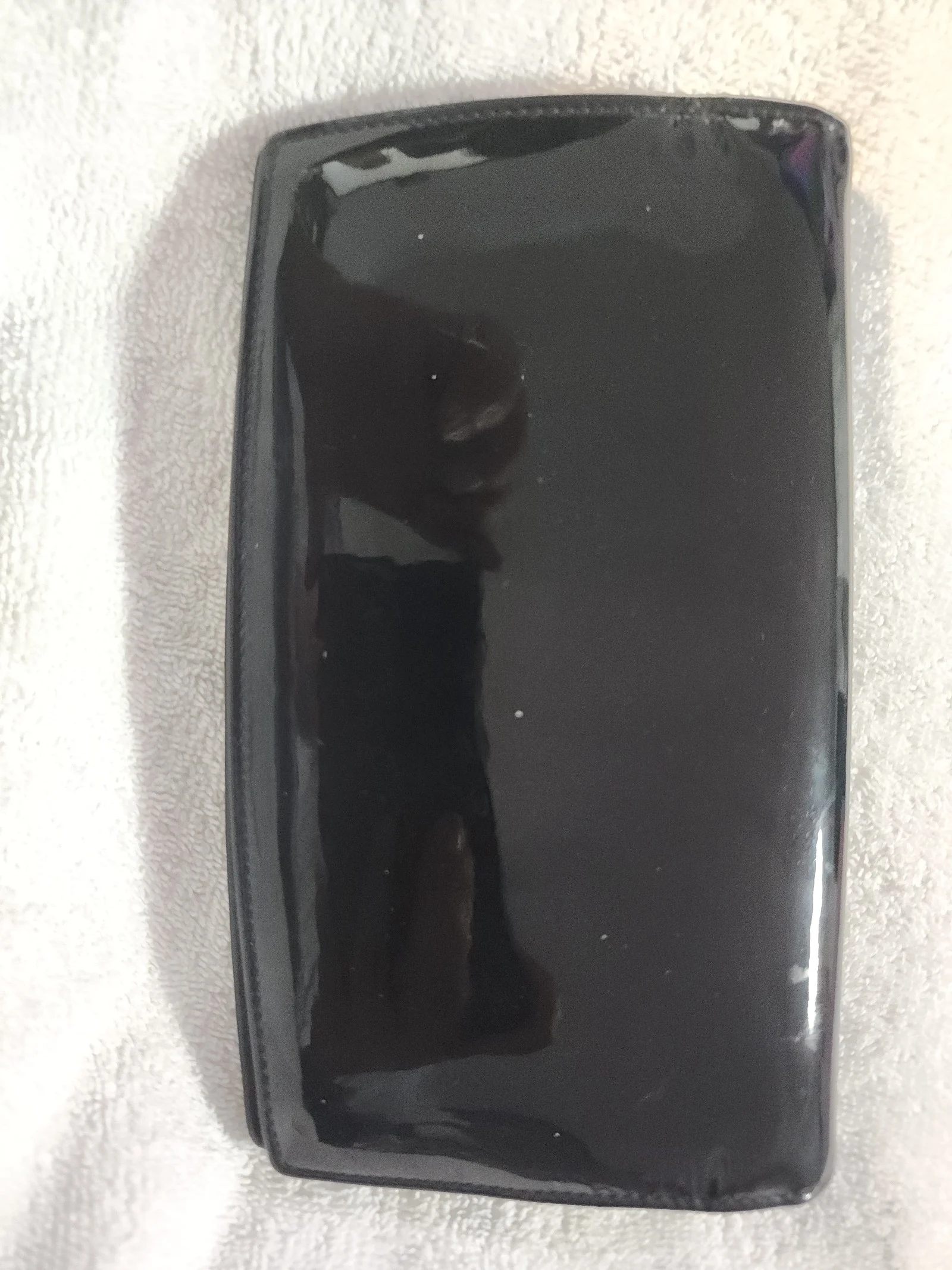 Chanel Patent Leather Flap Wallet WOC Crossbody