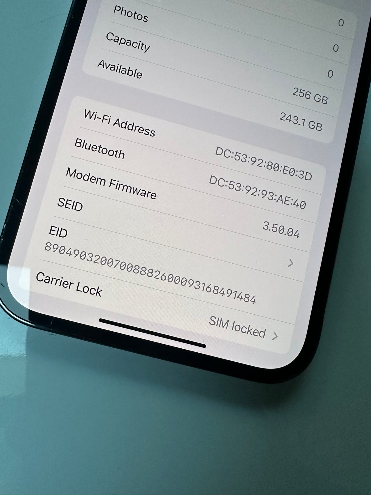 Apple iPhone 13 Pro Max 256 GB in Graphite for AT&T 1S99