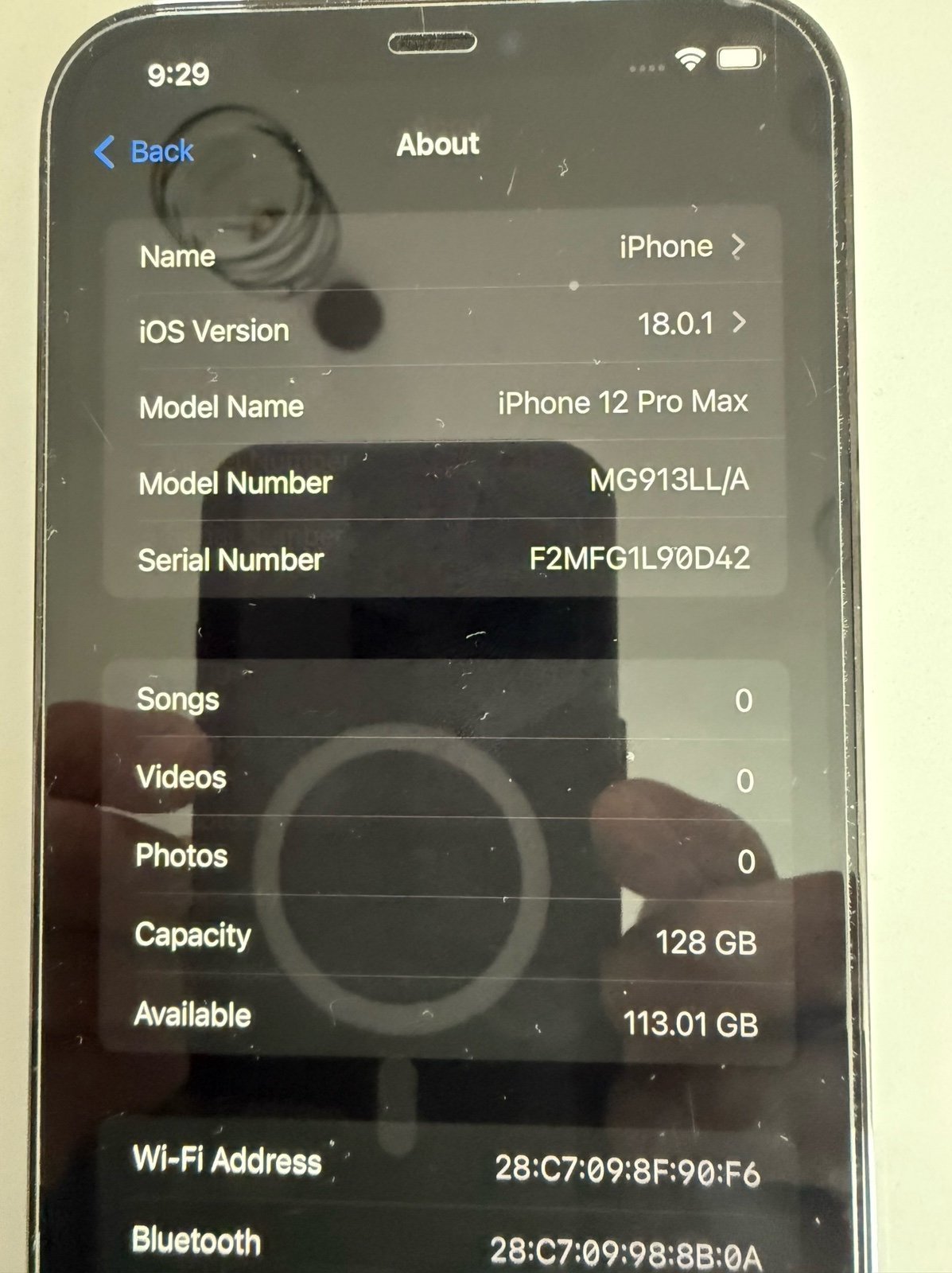 iphone 12 pro max 9U95