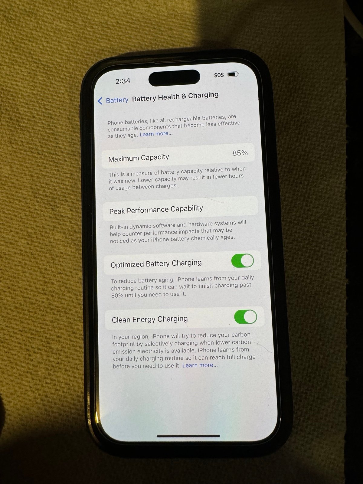 Unlocked iPhone 14 Pro Purple 8S25