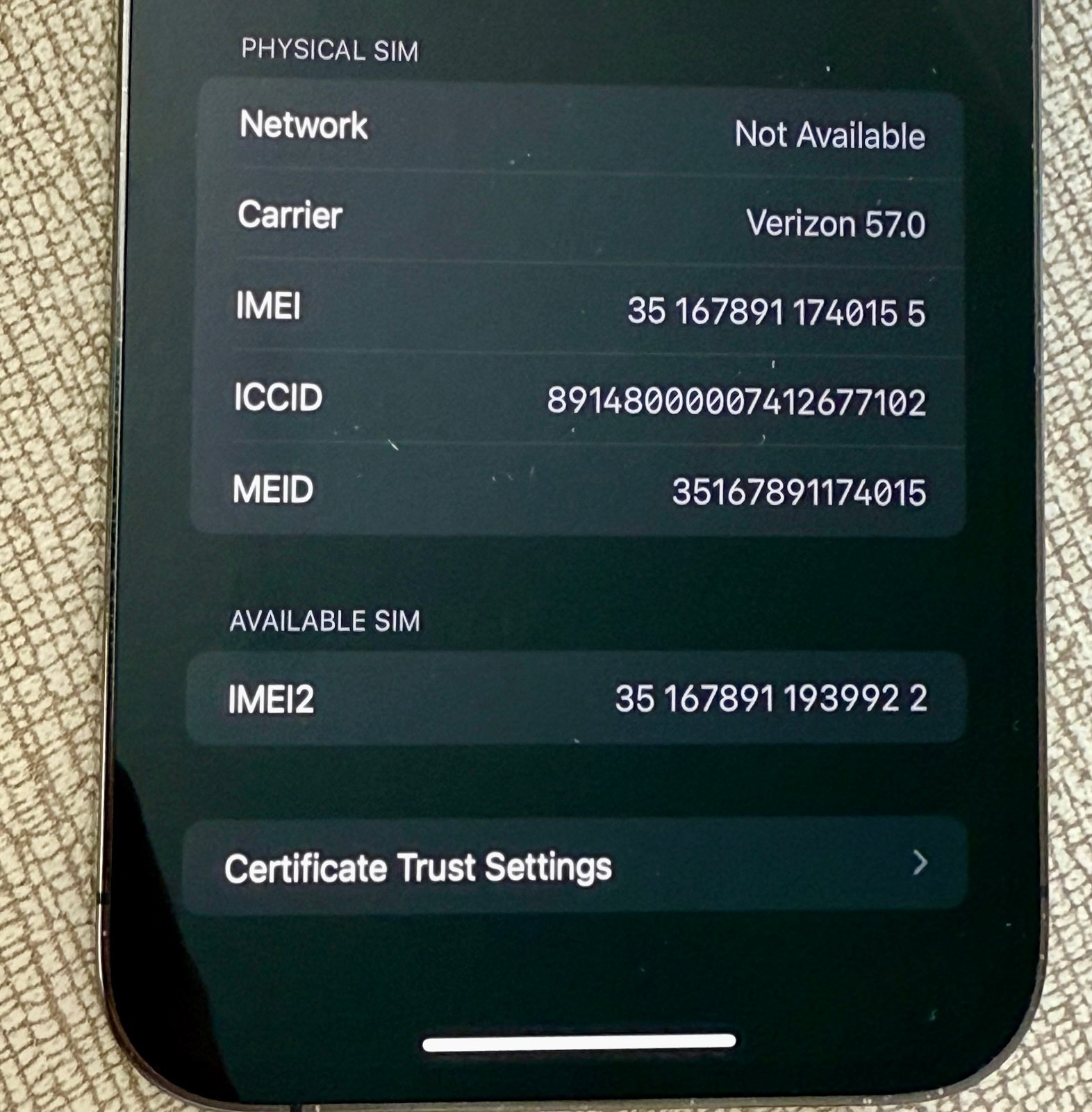 iPhone 13 Pro Max 512GB Unlocked 6Z52