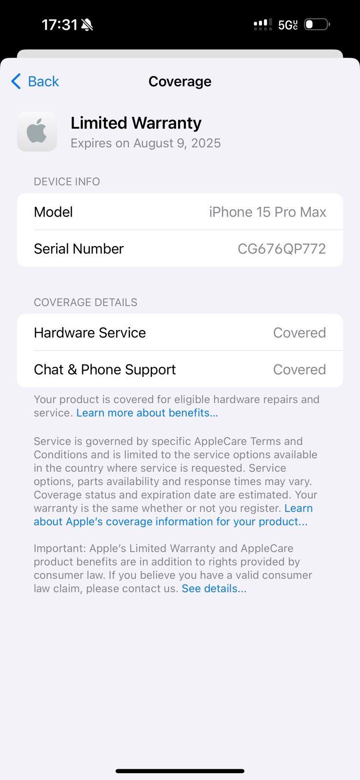 1TB iPhone 15 Pro Max 5G Cellular Verizon White Titanium *Brand New* 6S75