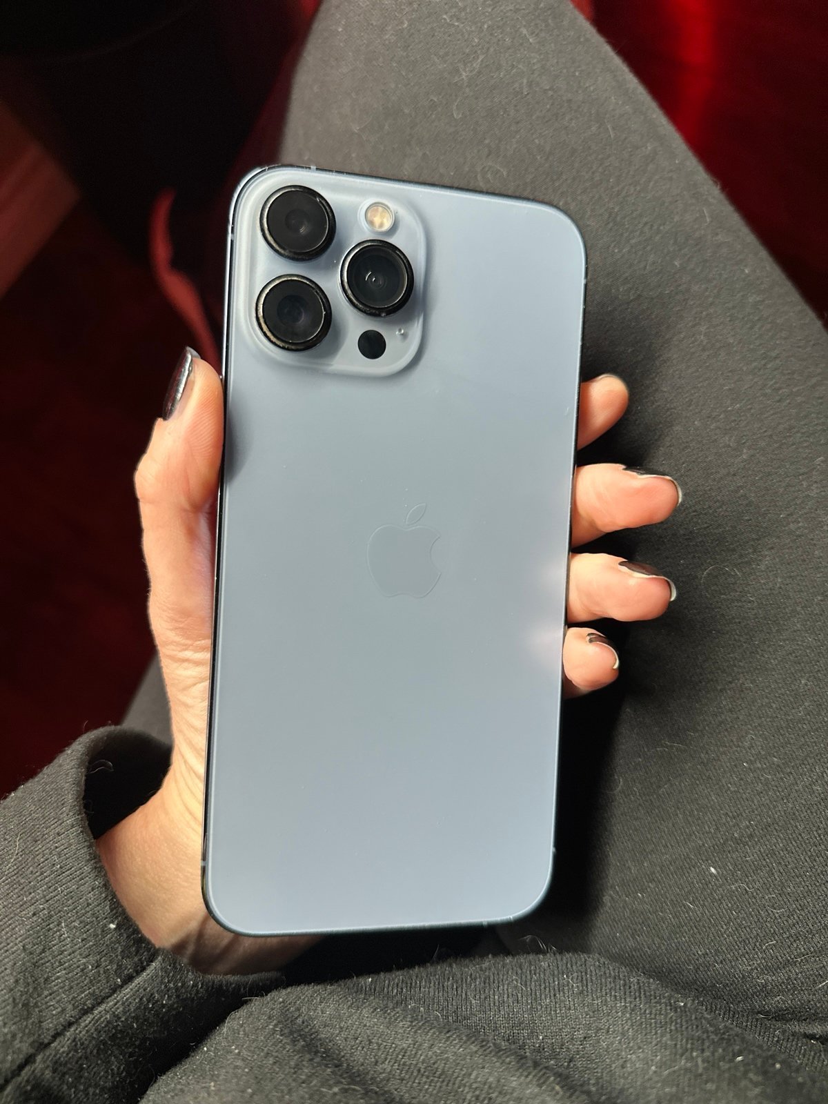 iPhone 13 Pro Max 256GB Unlocked Blue Smart Phone Apple new battery 9G35