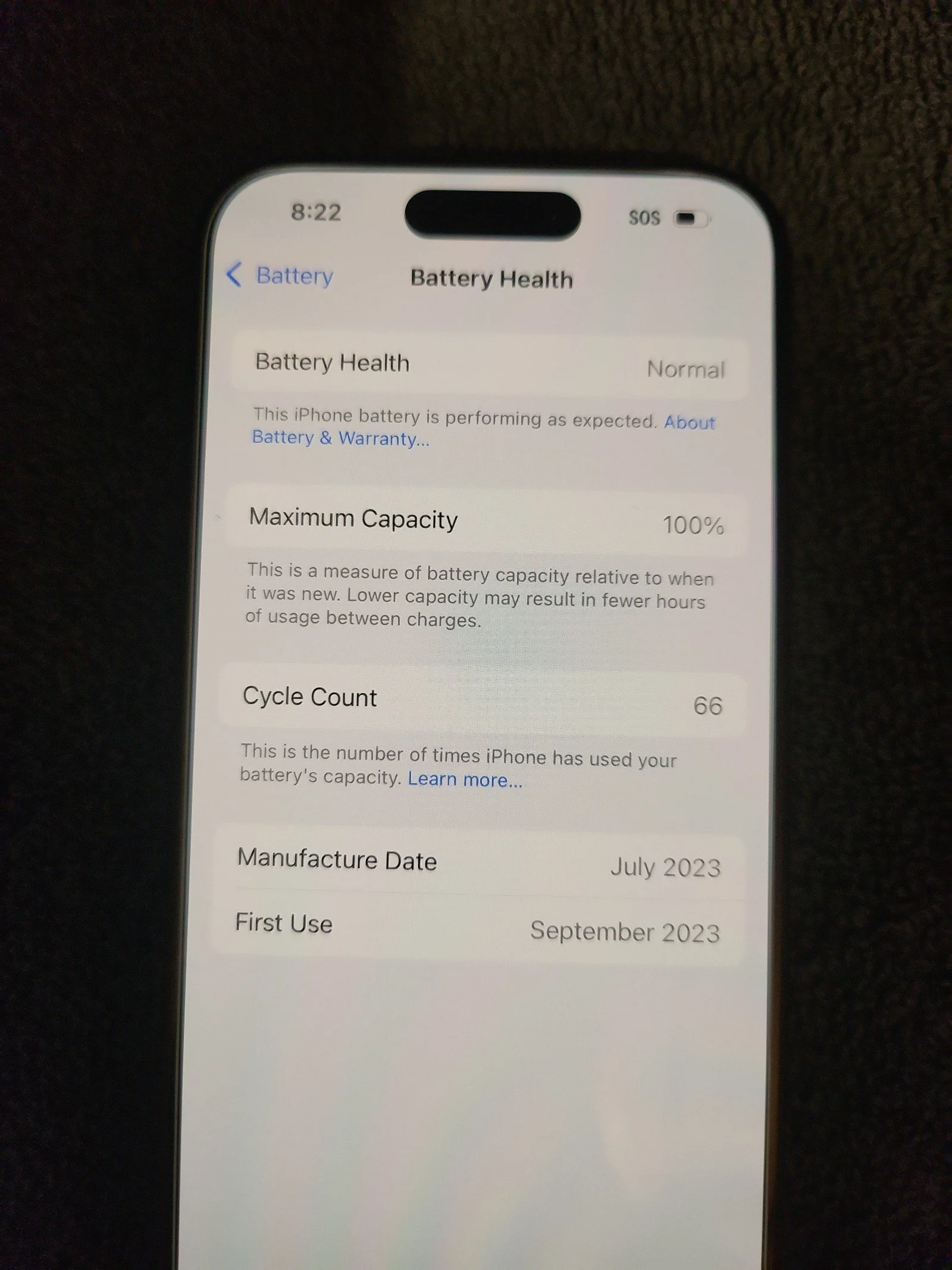 iPhone 15 Pro 128gb Blue Titanium Unlocked