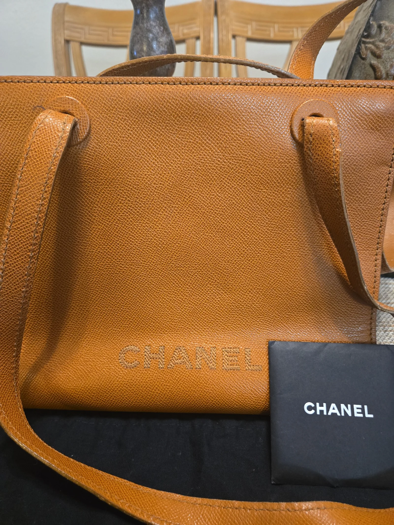 Chanel Caviar Leather Handbag