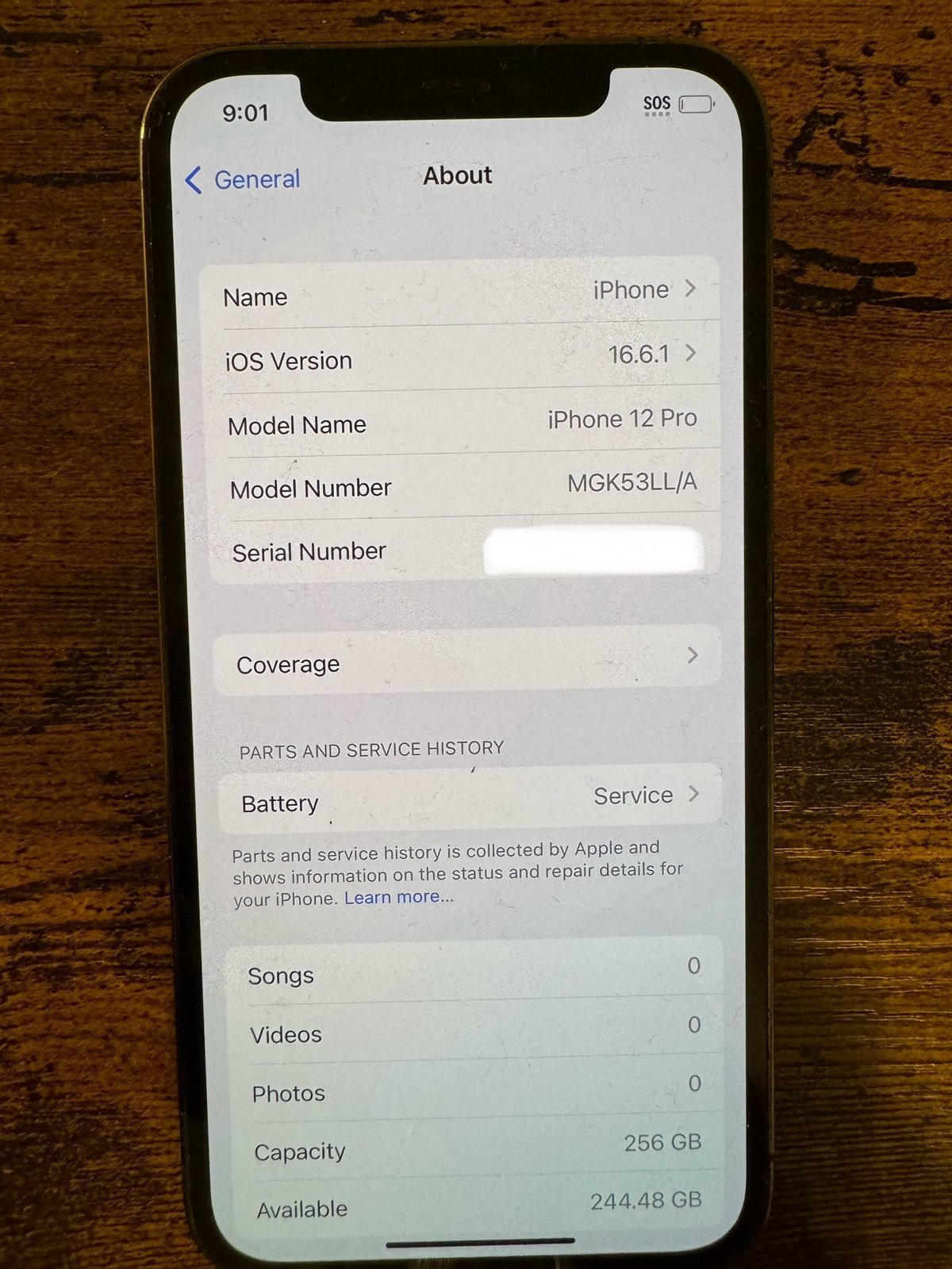 Apple iPhone 12 Pro 8A37