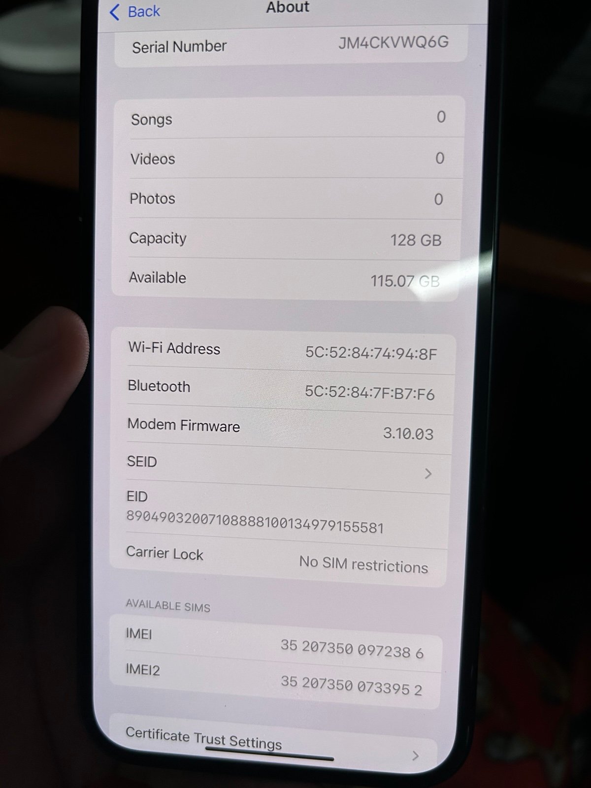 iPhone 14 Plus 128GB Unlocked 6D61