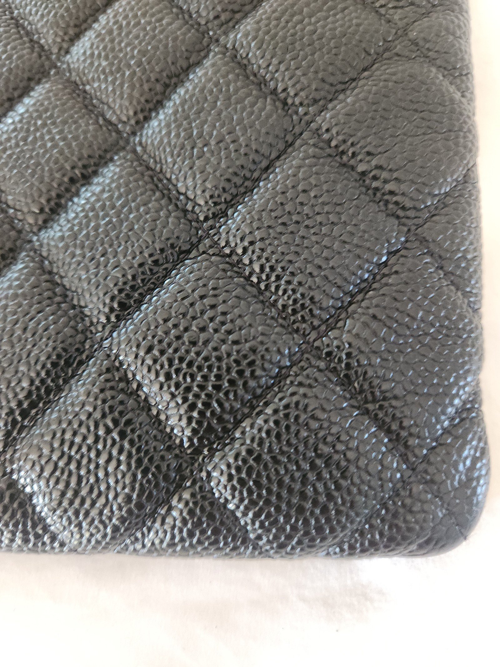 Chanel REV Black Caviar Pouch