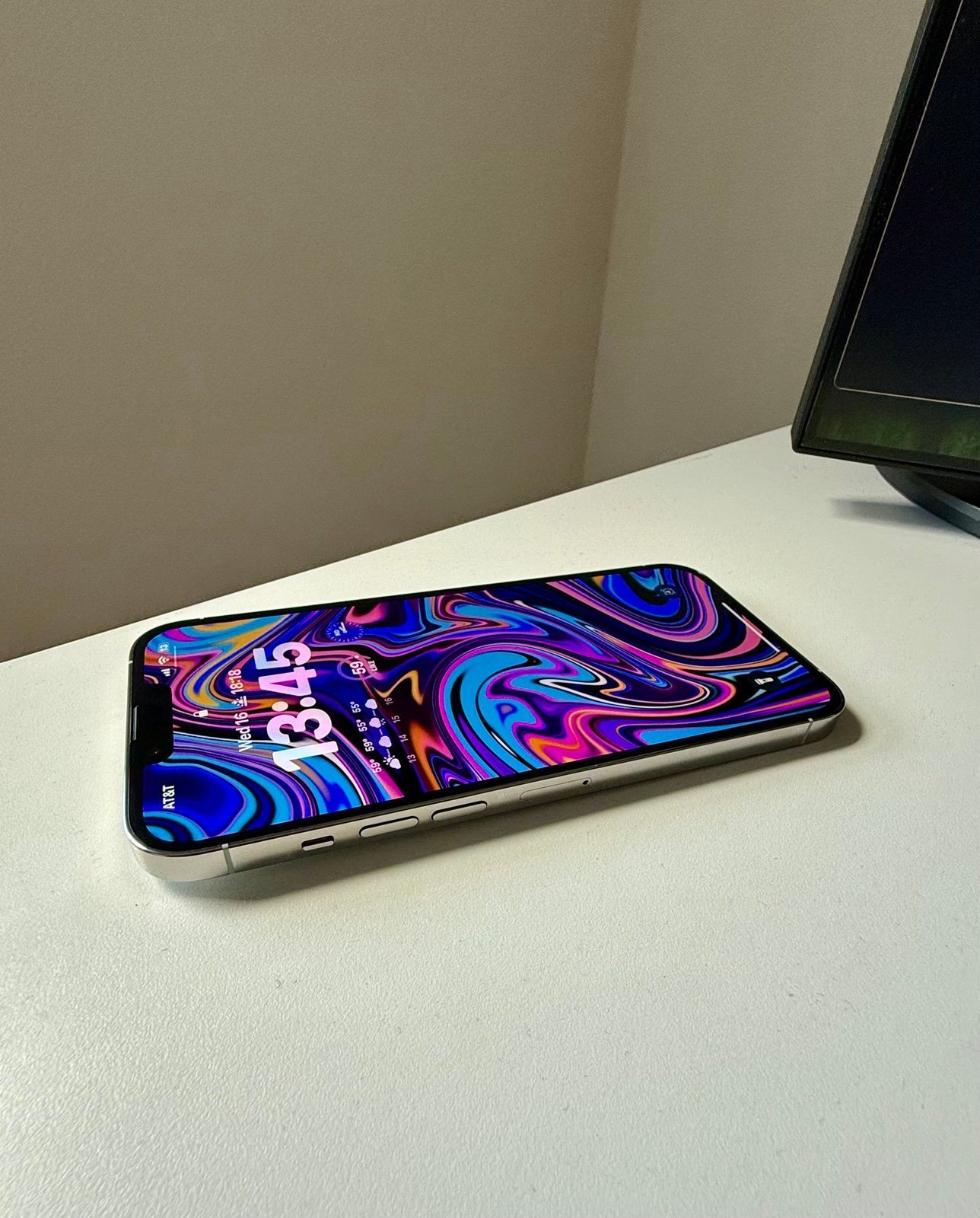 [Mint] iPhone 13 Pro Max 128 GB Unlocked - Silver 7C16