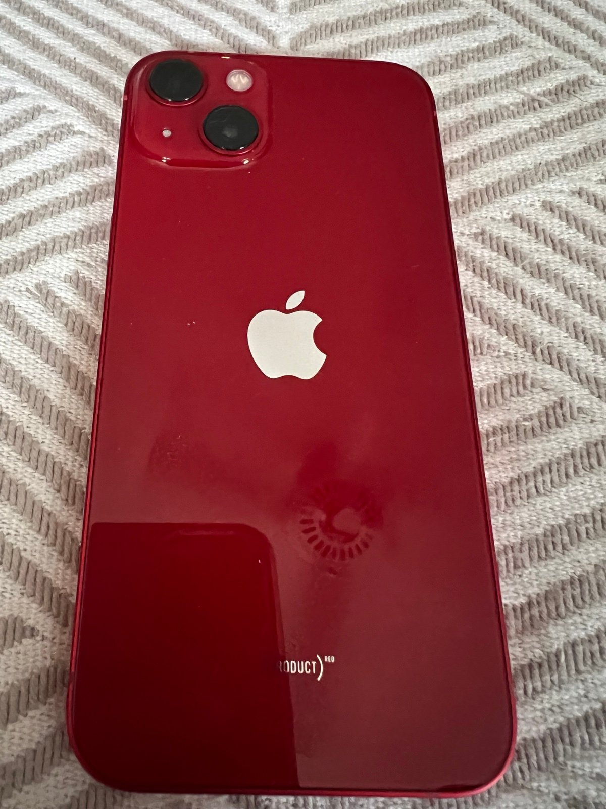 Apple iPhone 13 128 GB in (Product) RED Unlocked 3A77