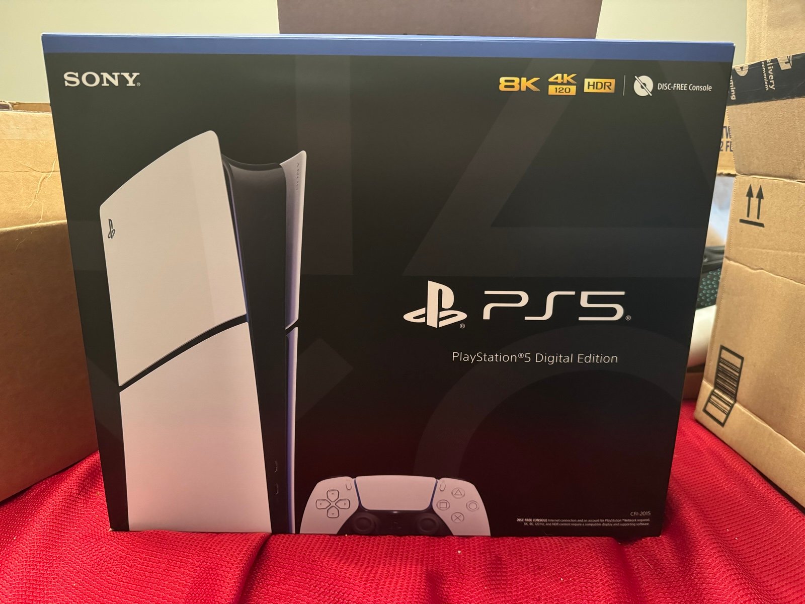PlayStation 5 825 GB White Digital Edition Like New 9A66