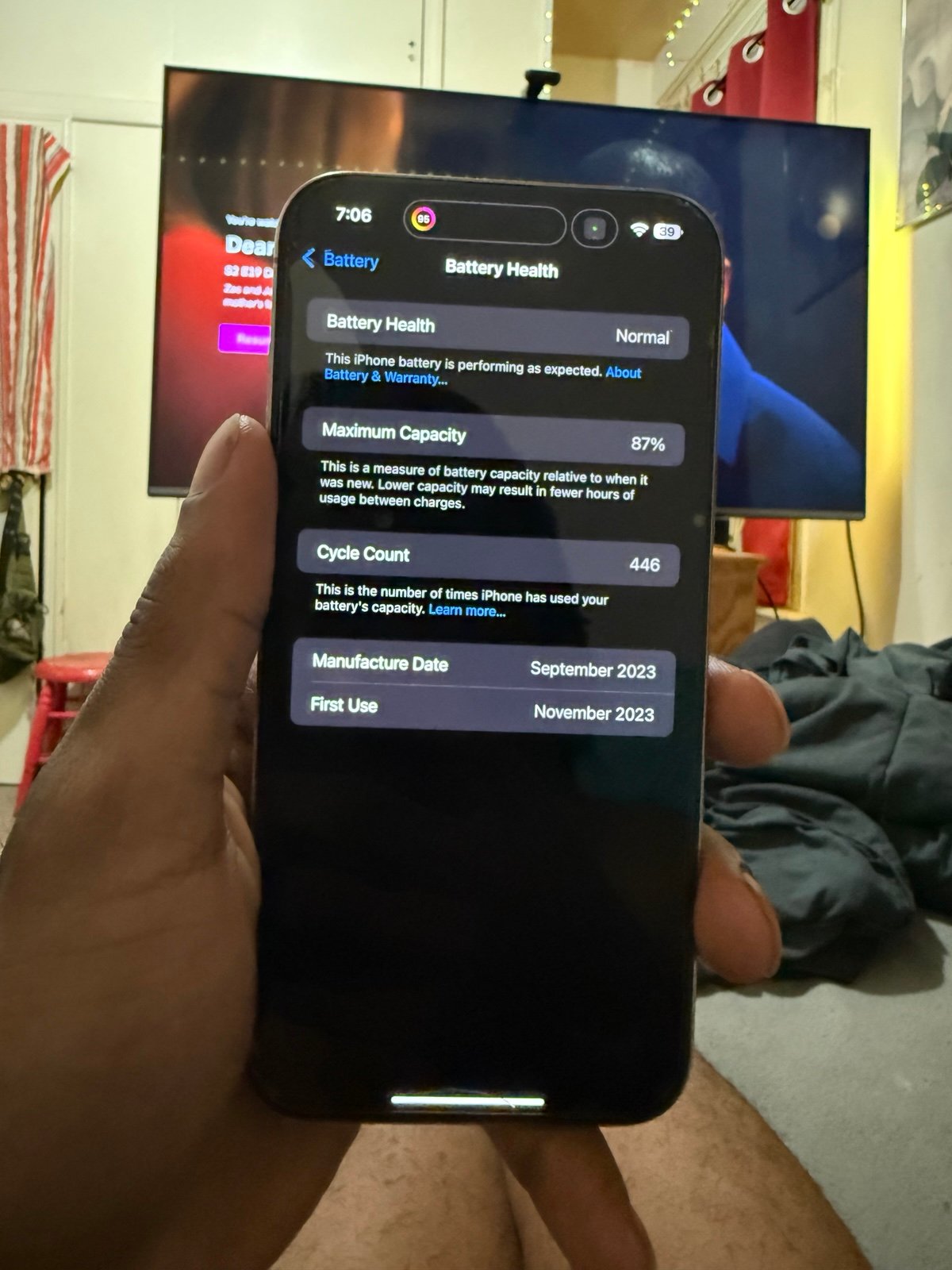 Apple iphone 15 pro max phone unlocked 3L68