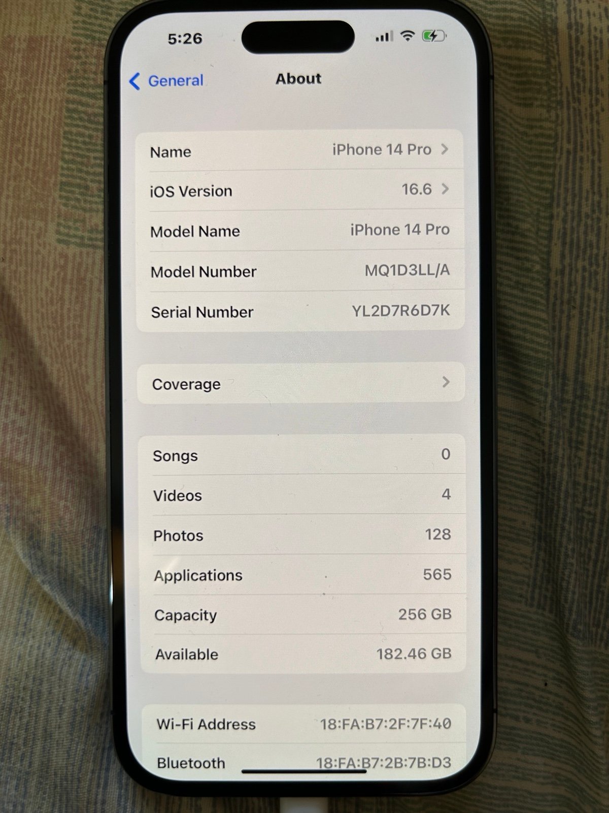 Apple iPhone 14 Pro 1E88