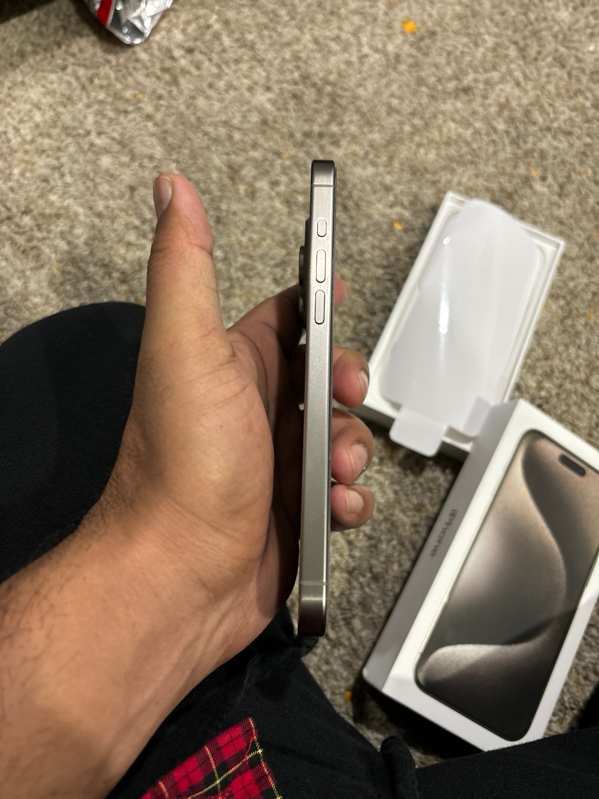 iPhone 15 pro max natural 256gb T-Mobile 3F89