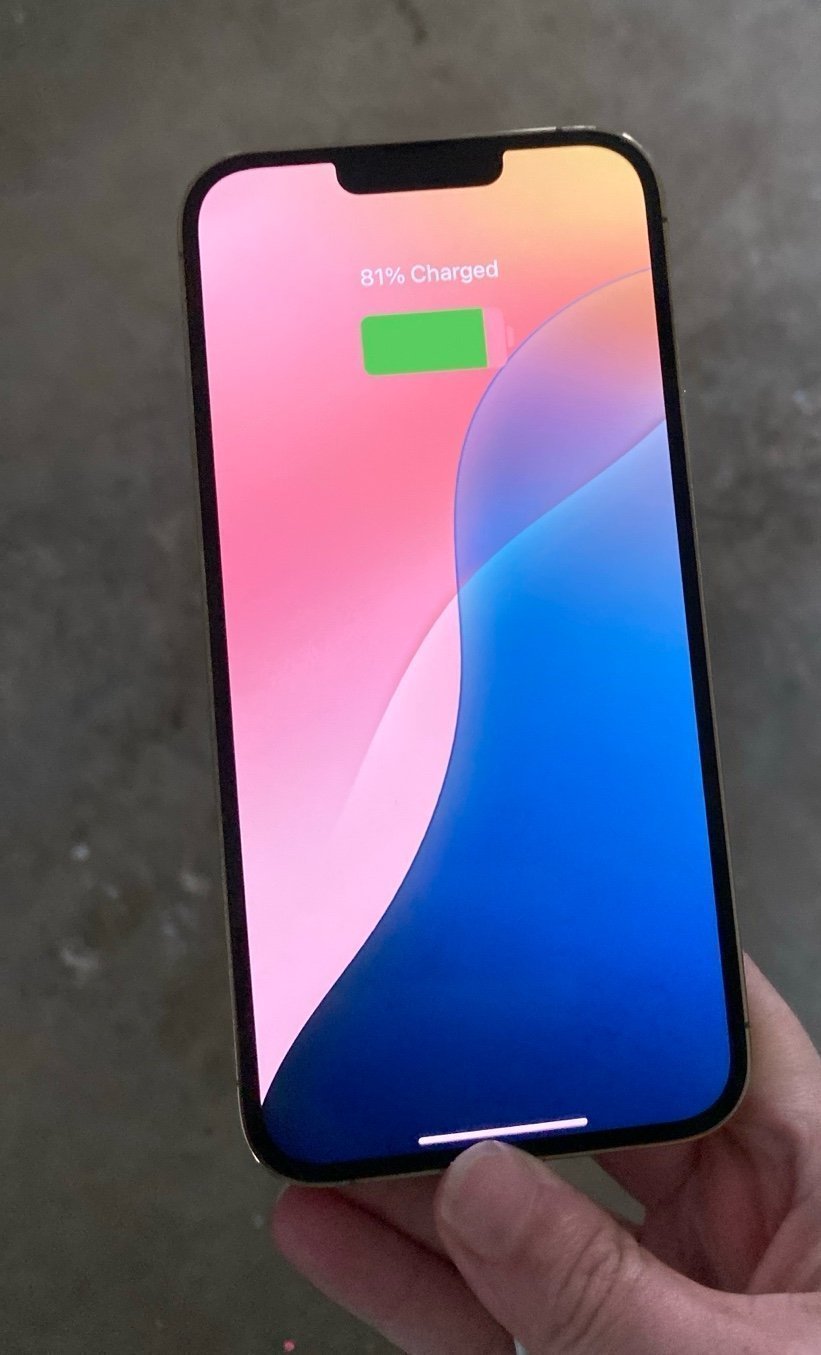 Apple iPhone 13 Pro Max 256GB Factory Reset - Very Good - Gold Color Free Ship 5P99