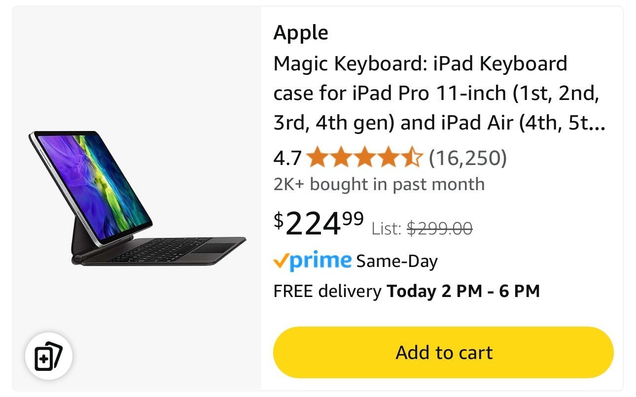 iPad Pro (A1980) with Magic Keyboard Case and Apple Pencil 2 6Q68