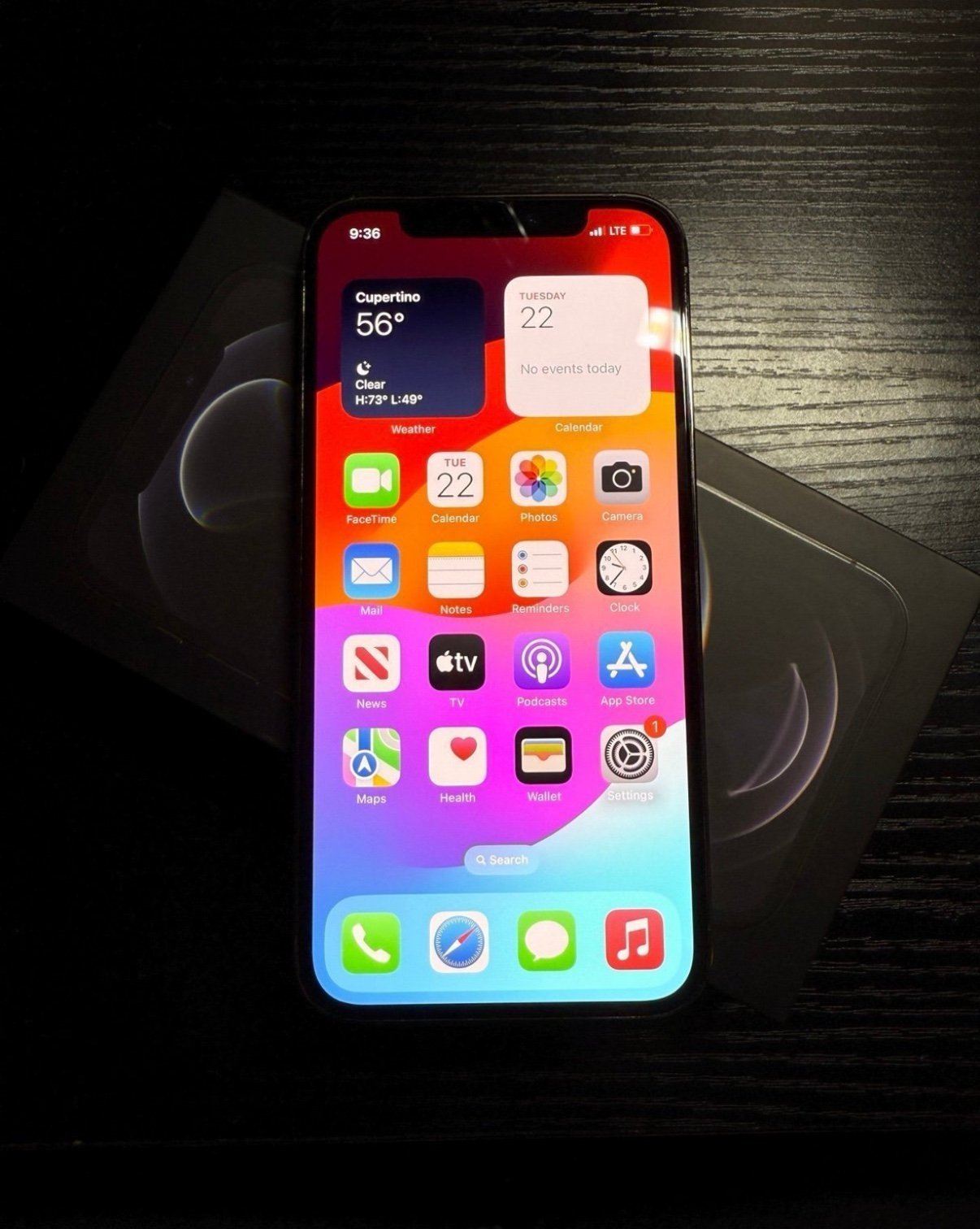 iPhone 12 Pro 256 GB (Unlocked) in Graphite 2X57