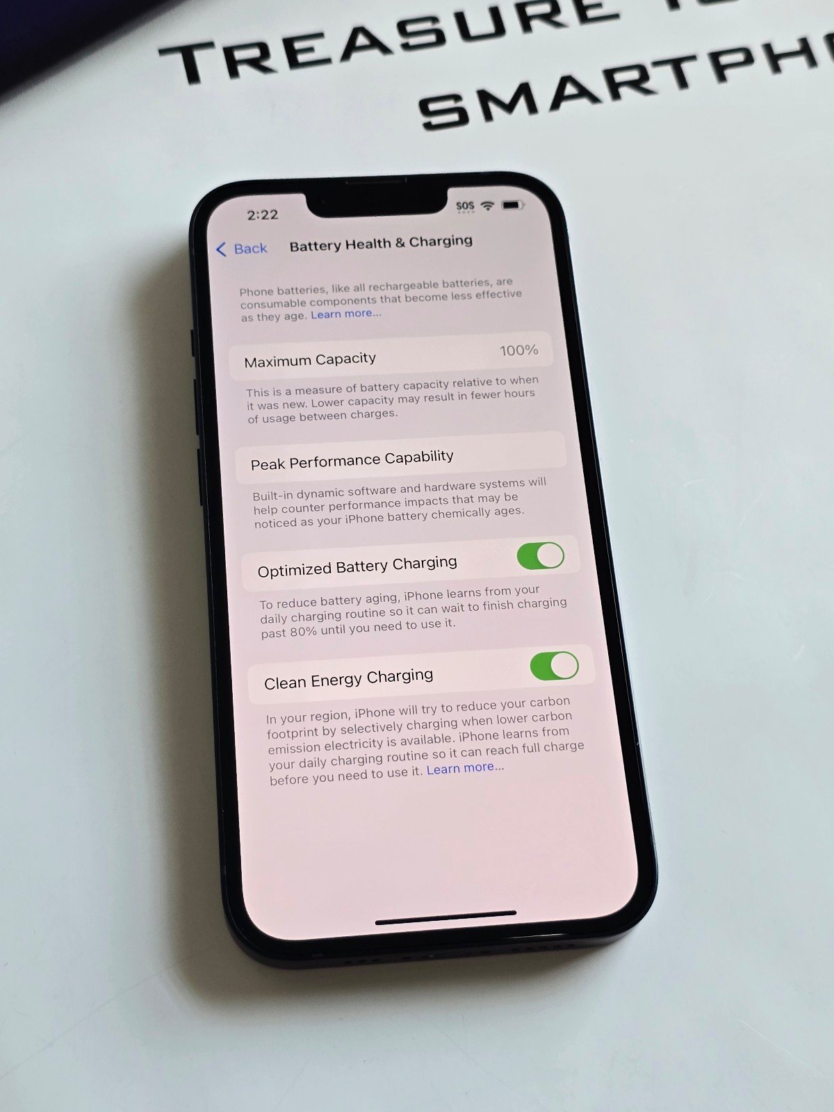 Cricket Wireless iPhone 12 5G 128GB Midnight Black 7E53