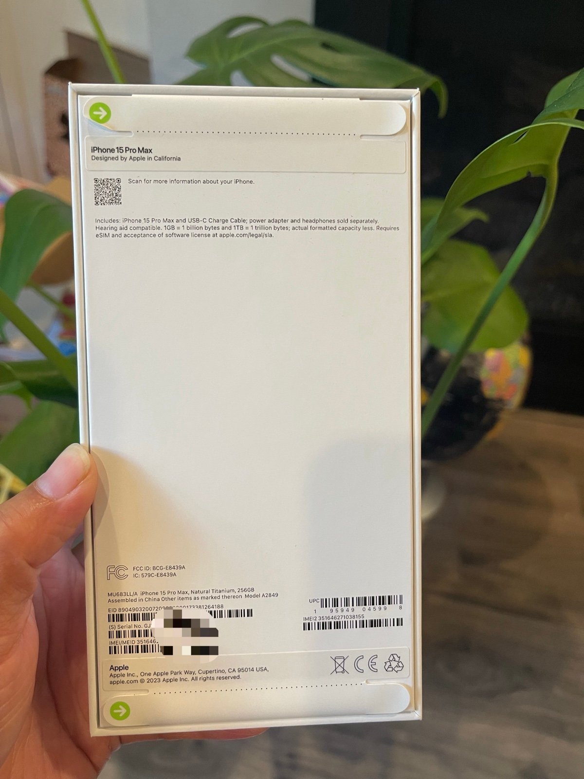 iphone 15 pro max phone unlocked 256GB 1U69