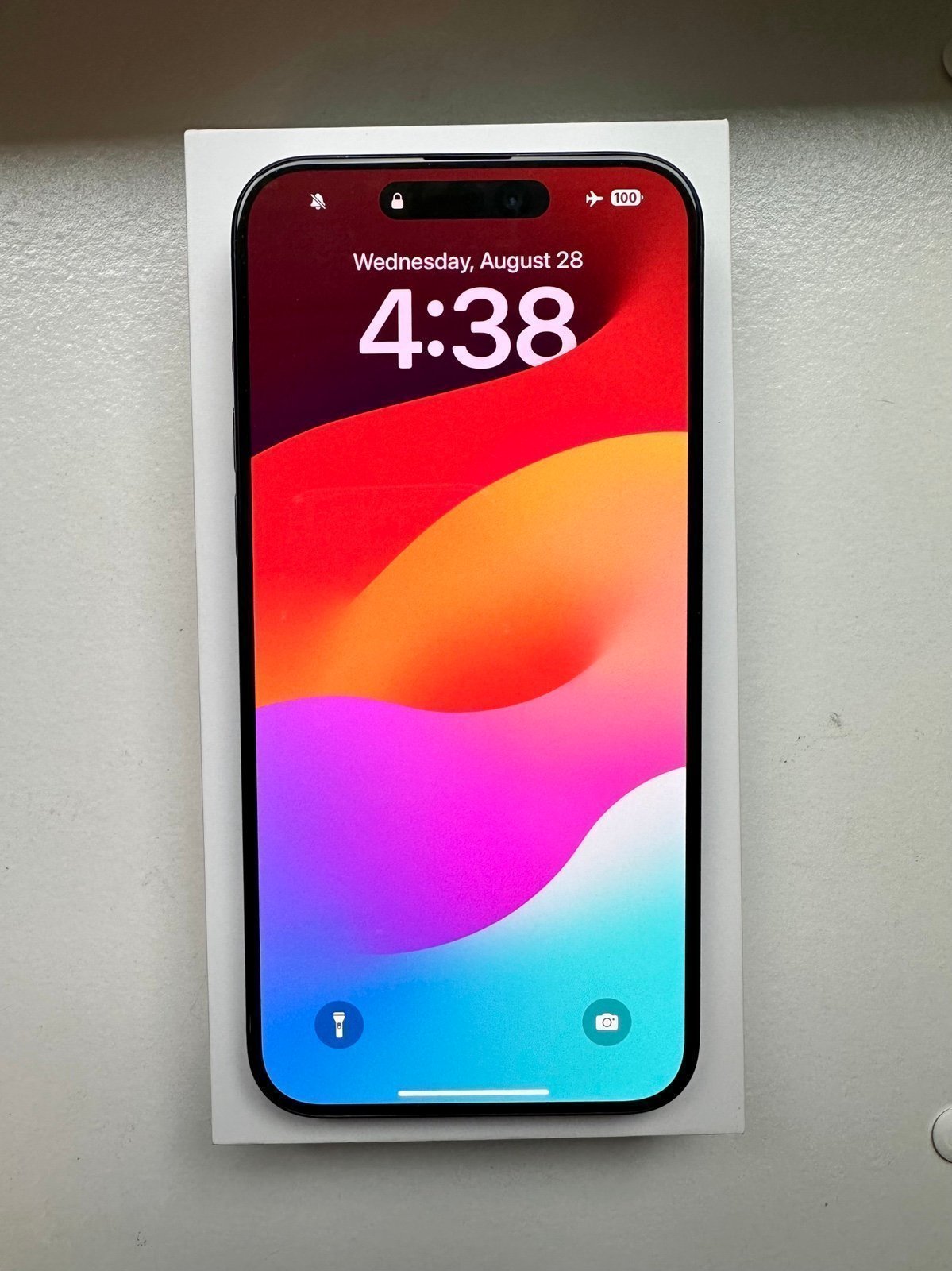 SOLD - Apple iPhone 15 Pro Max / 256GB / Titanium Blue / AppleCare+