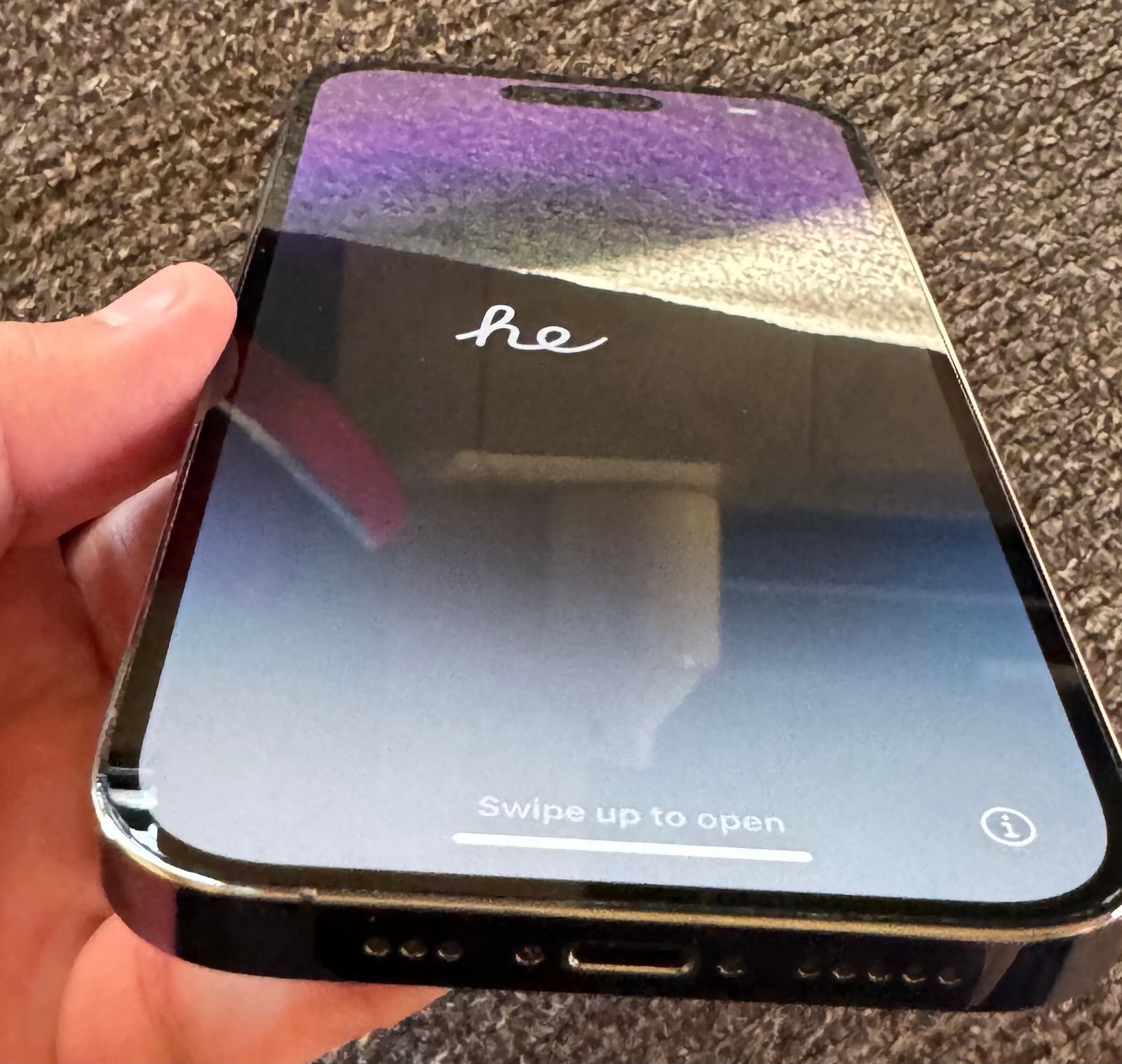 Apple iPhone 14 Pro 256 GB in Deep Purple-UNLOCKED 8P79