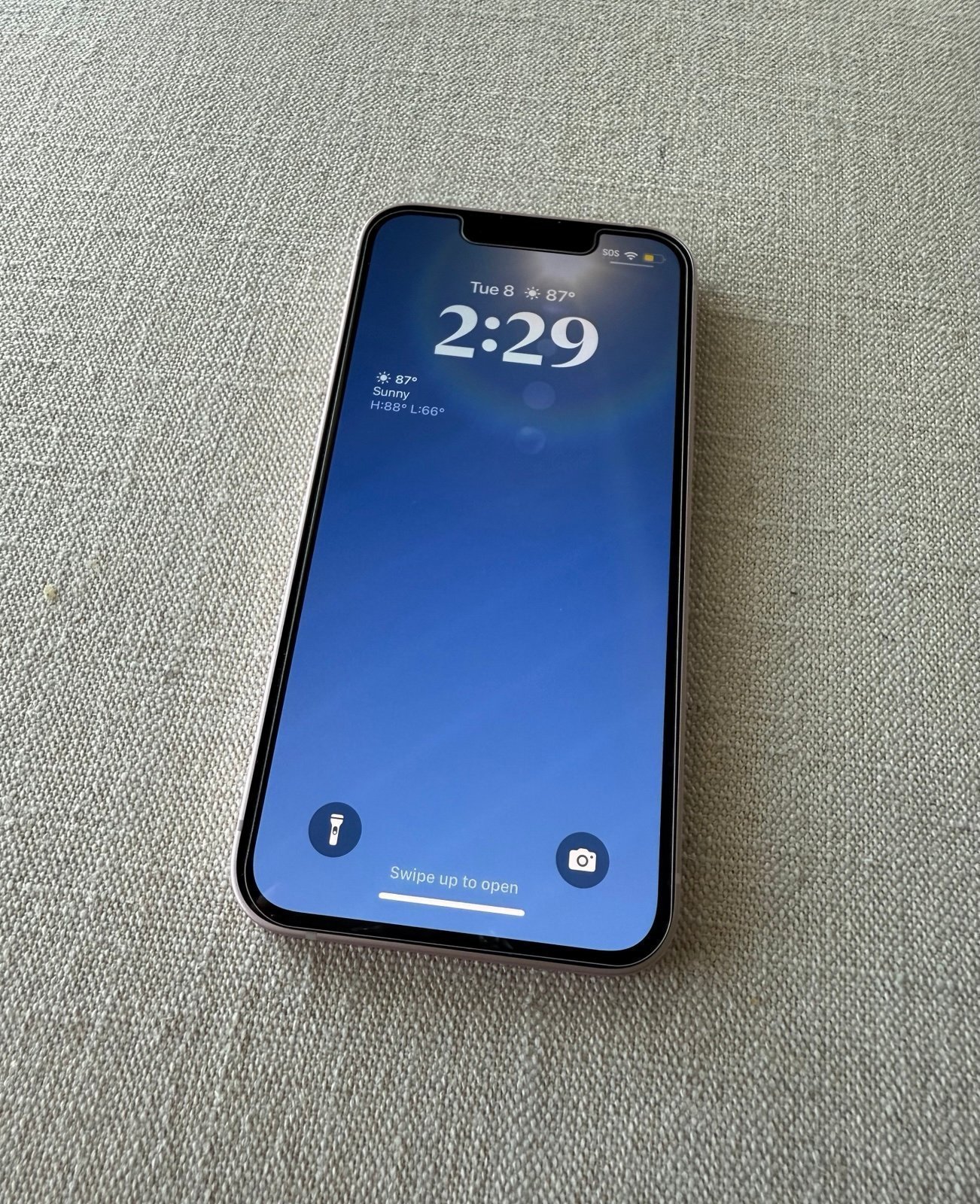 Apple iPhone 13 Mini Pink 128 GB Unlocked Bundle 8E37