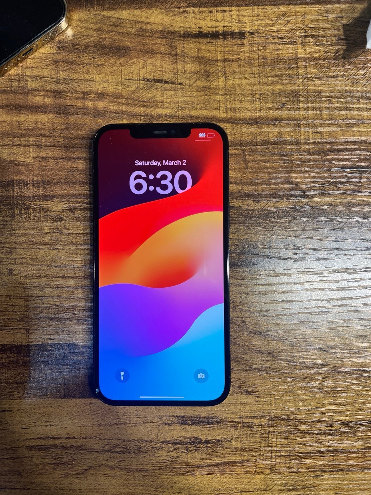 Apple iPhone 12 Pro Max 256 GB in Pacific Blue for unlocked 8D98