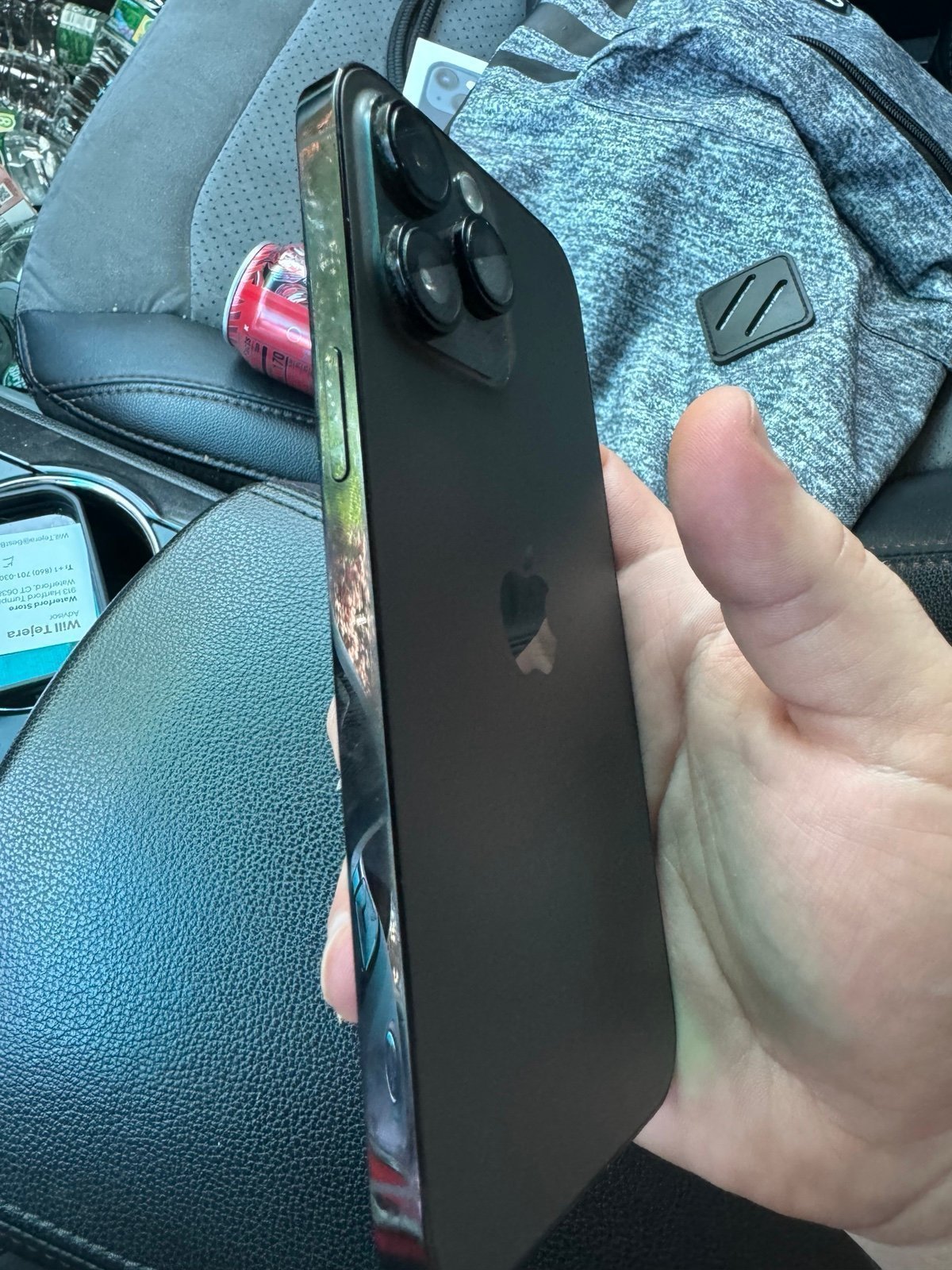 iPhone 14 Pro Max 1TB Unlocked - Graphite - 2 physical SIM Cards 87% battery 9E52