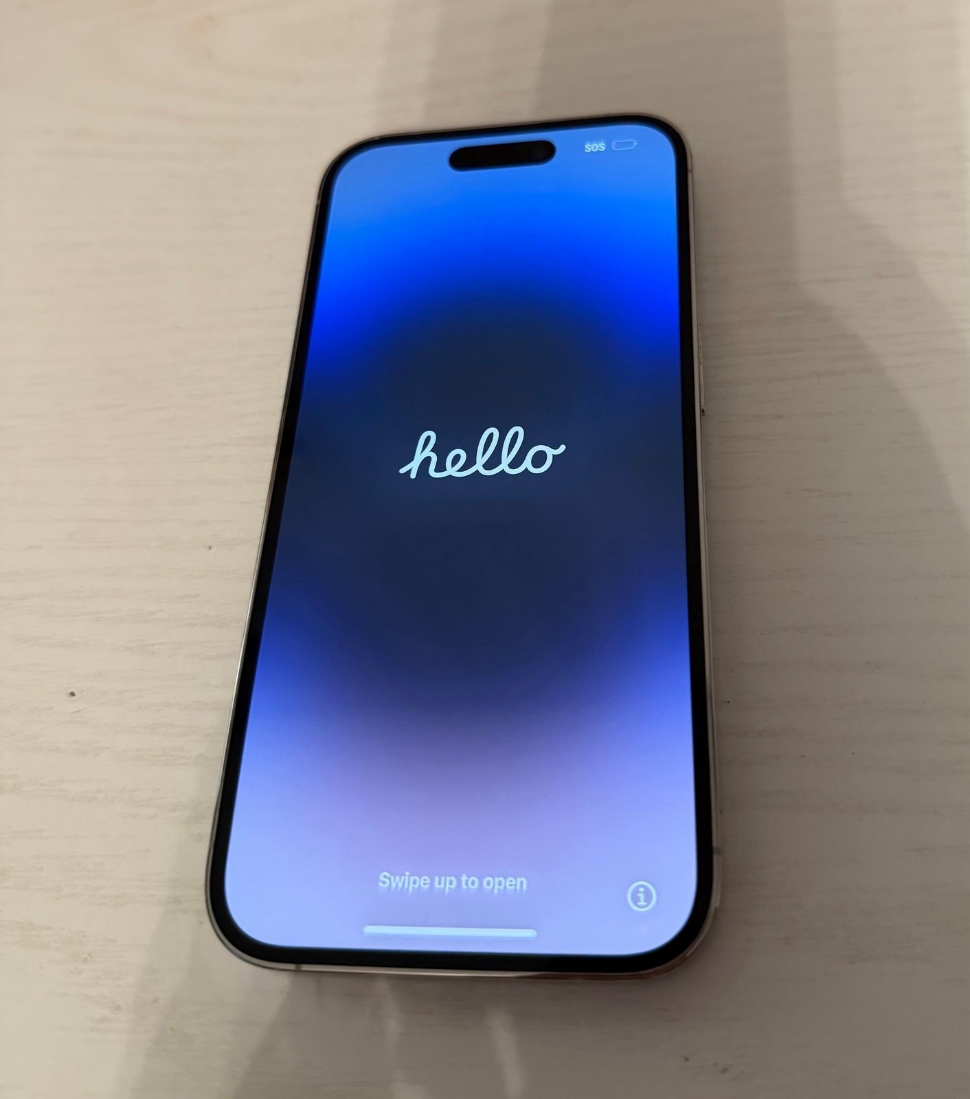 Apple IPhone 14 Pro 128 GB White Unlocked 2K37