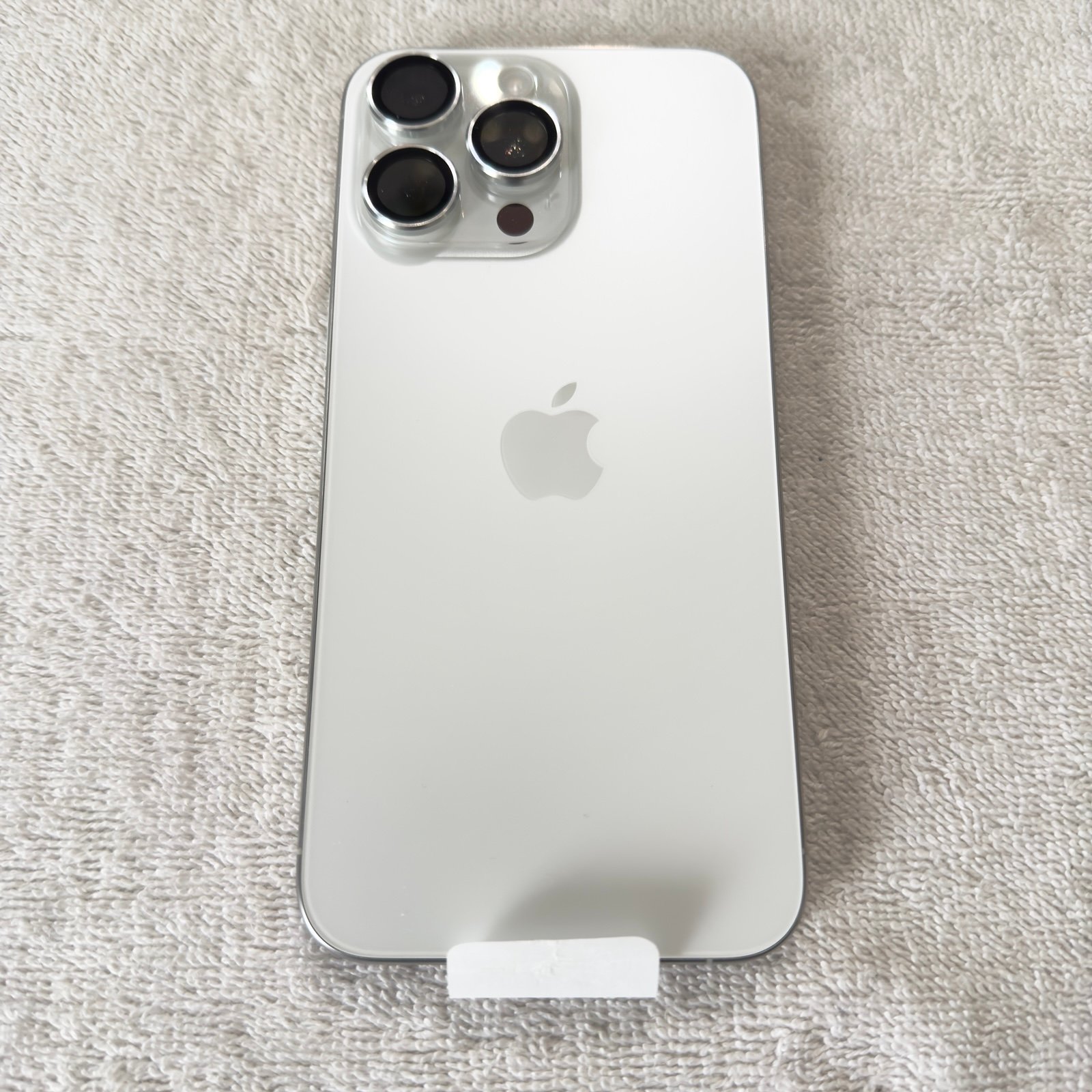 Apple iPhone 15 Pro Max - 256GB - Titanium White (Factory Unlocked) NEW! 6K86