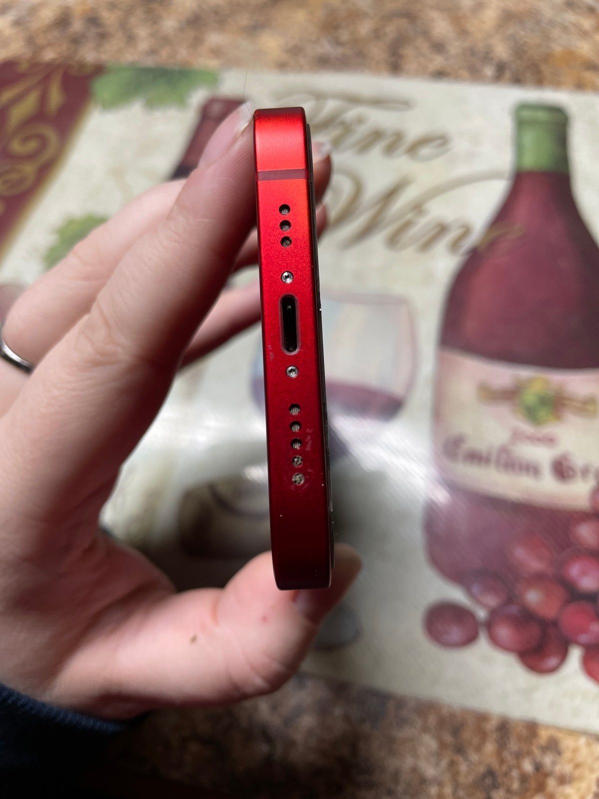 iPhone 13 Red 256g Unlocked 8E59