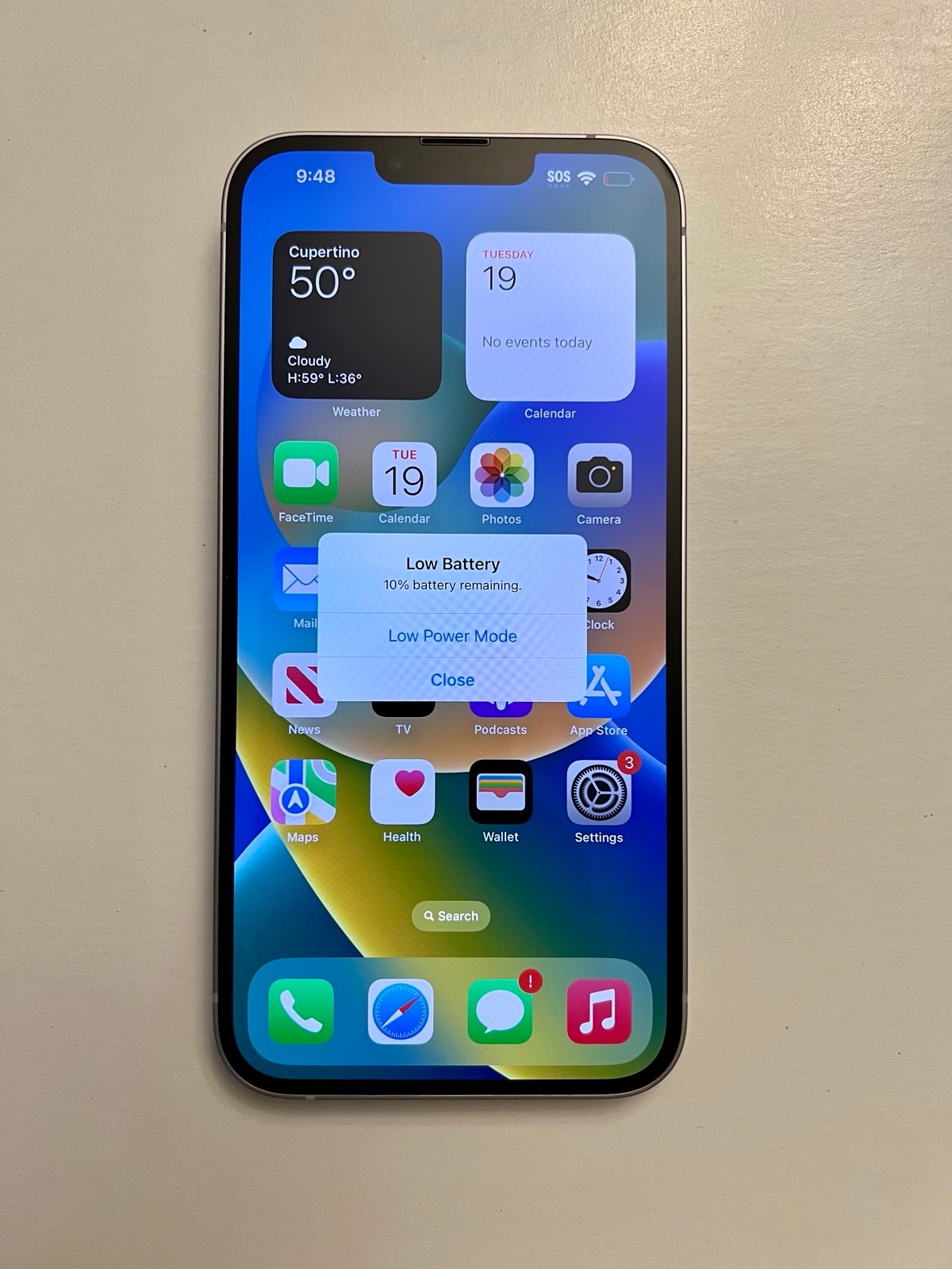 Apple iPhone 14 Plus Unlocked 128GB Purple Like New 2V57