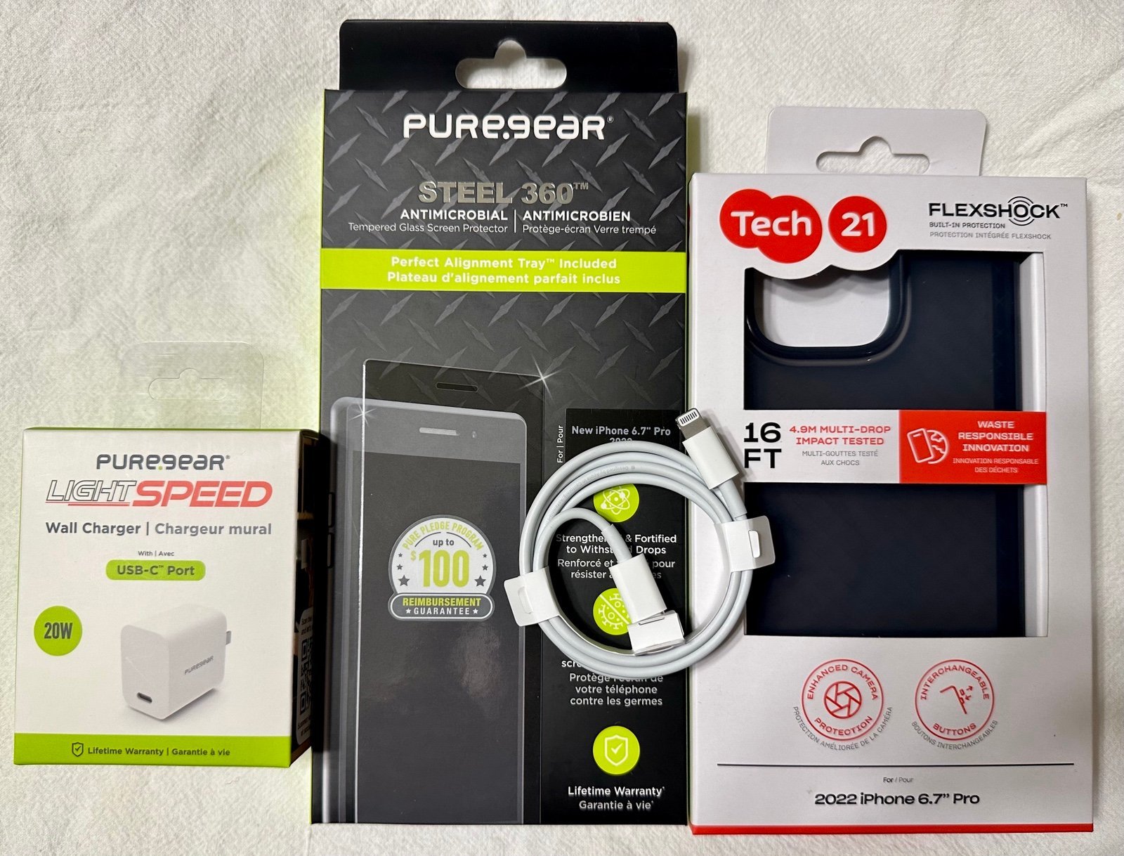 Apple iPhone 14 Pro Max 128GB in Gold (Unlocked) + Accessories 6Q39