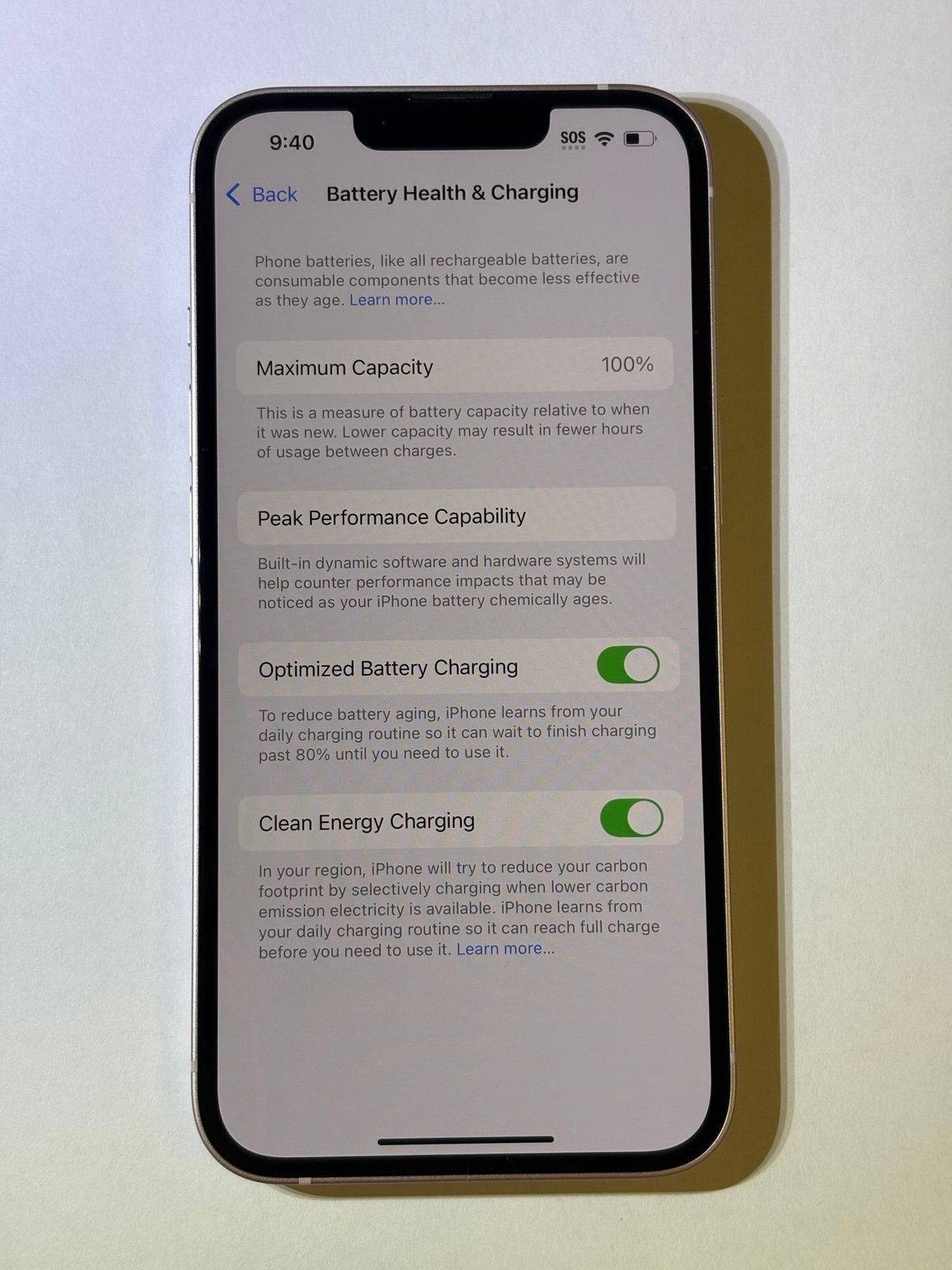 Apple iPhone 13 Unlocked 128GB Pink 5M57