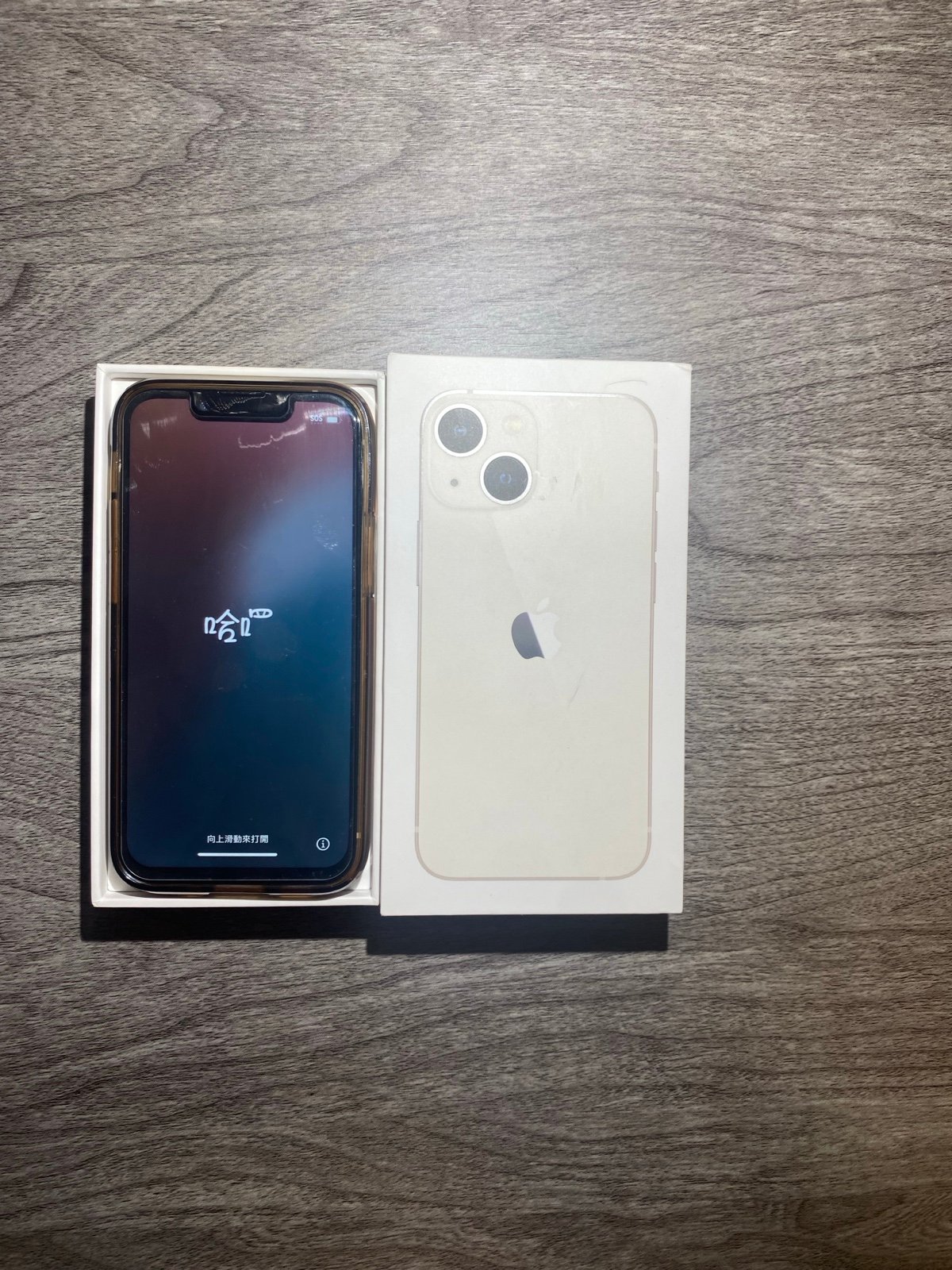 Apple iPhone 13 mini 128GB unlocked white (Battery health 85%) 6L21