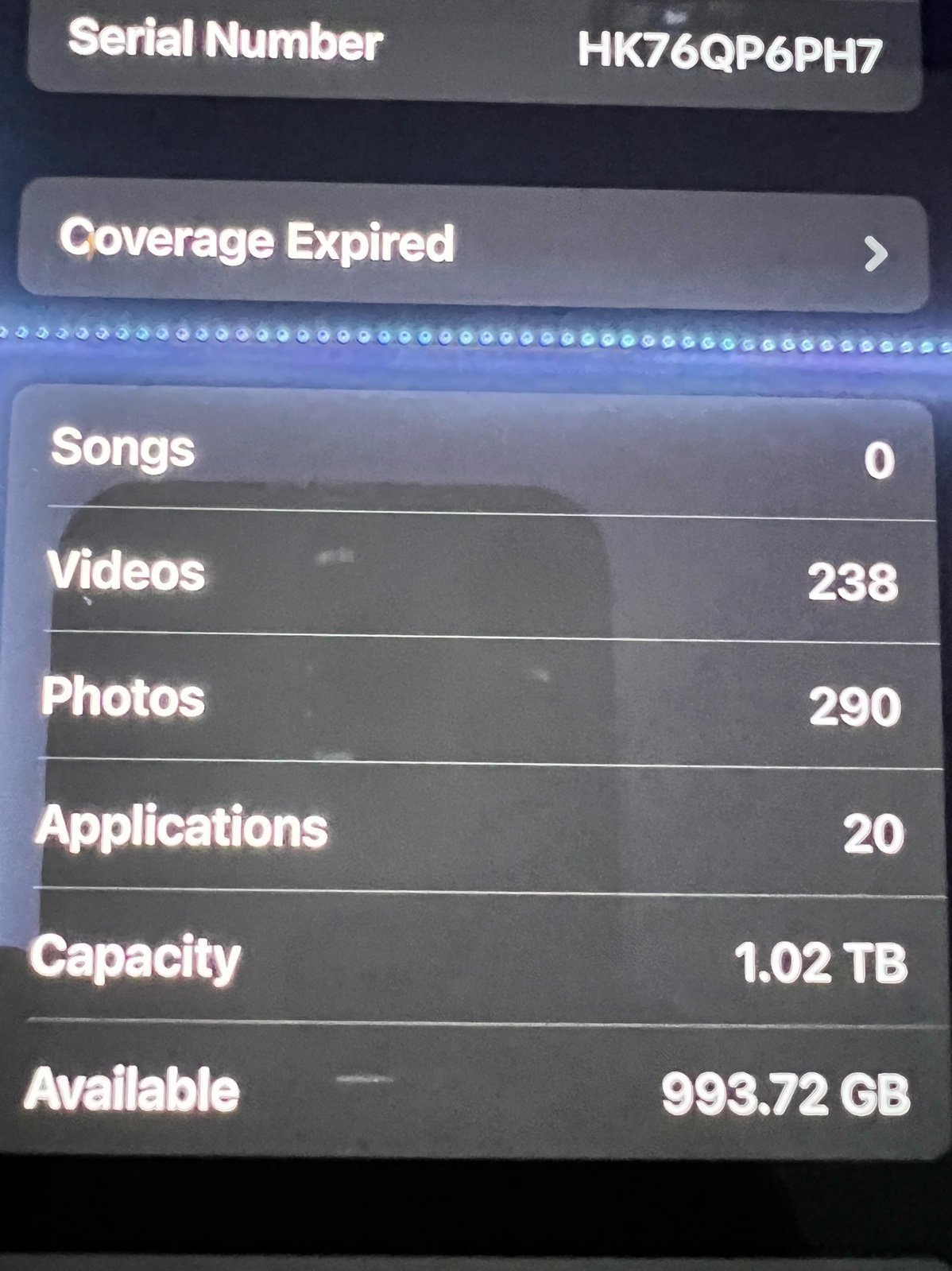 iPhone 14 Pro 1TB model Unlocked 6B65