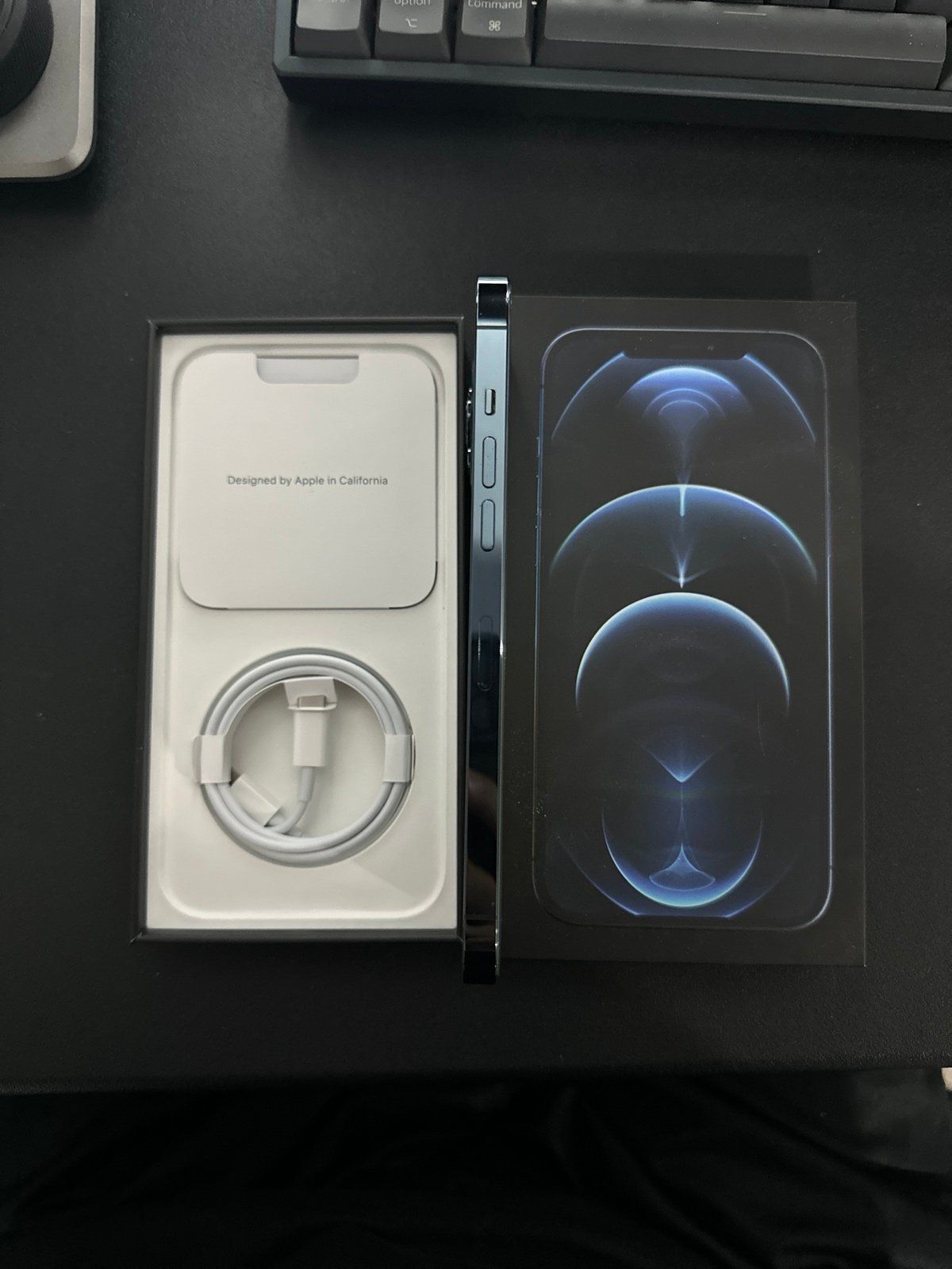 iphone 12 pro max phone unlocked 512GB Pacific Blue 5T91