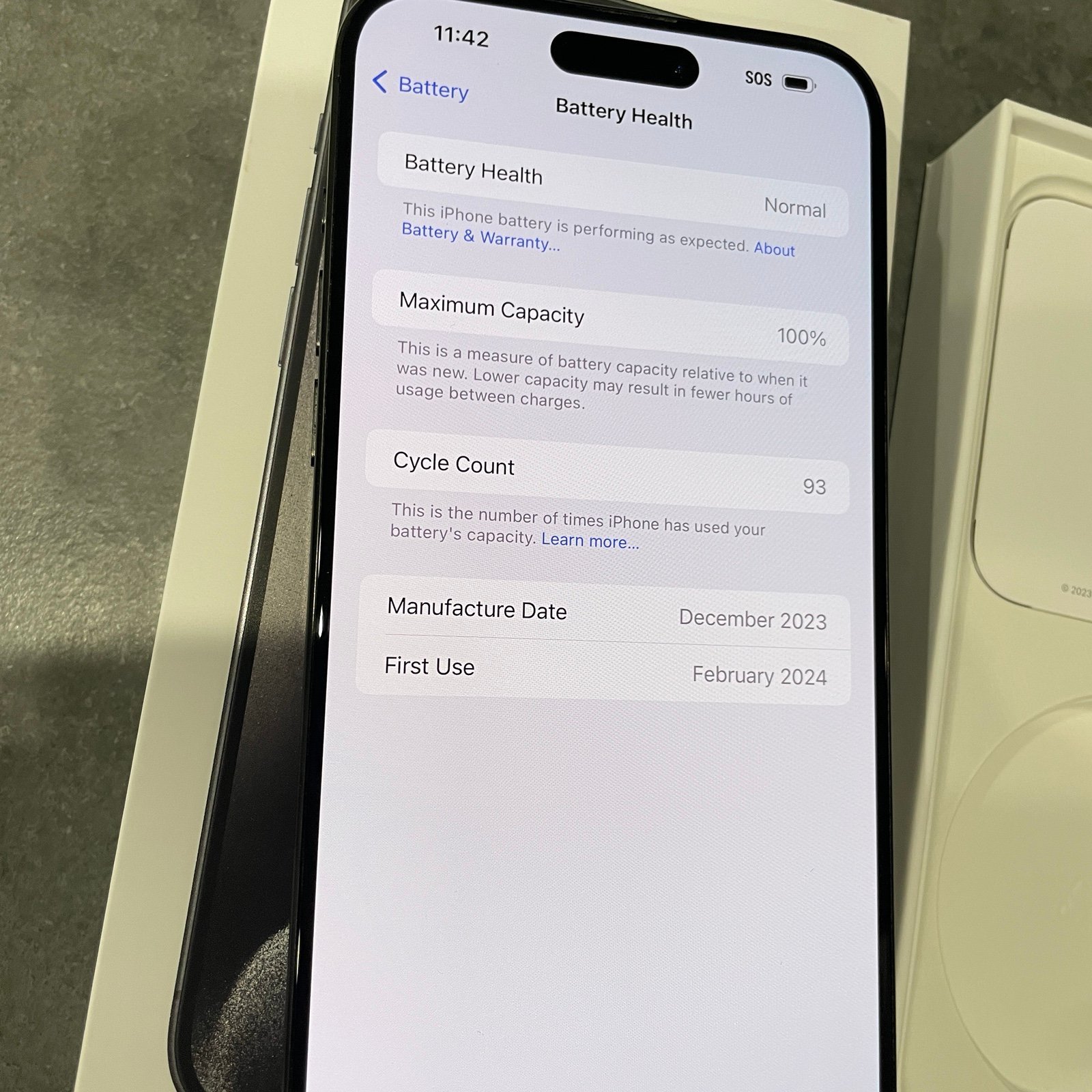 iPhone 15 Pro Max 256GB (Unlocked) 1W26