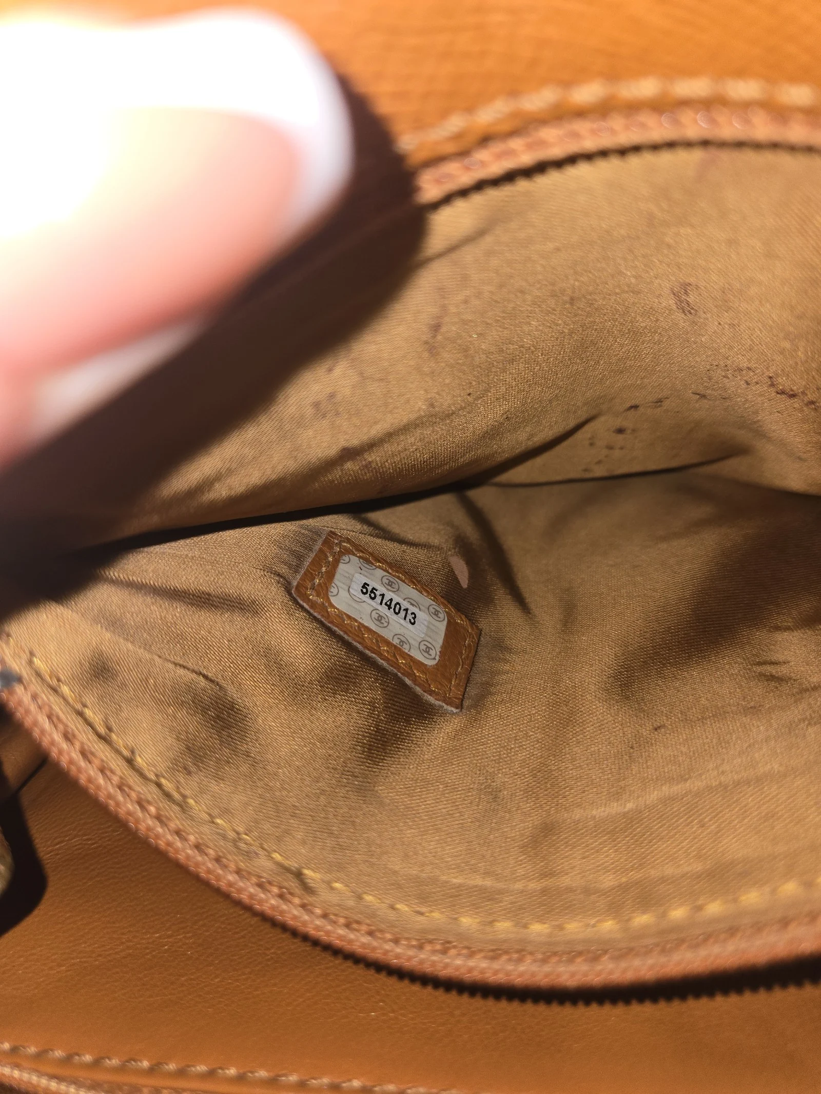 Chanel Caviar Leather Handbag