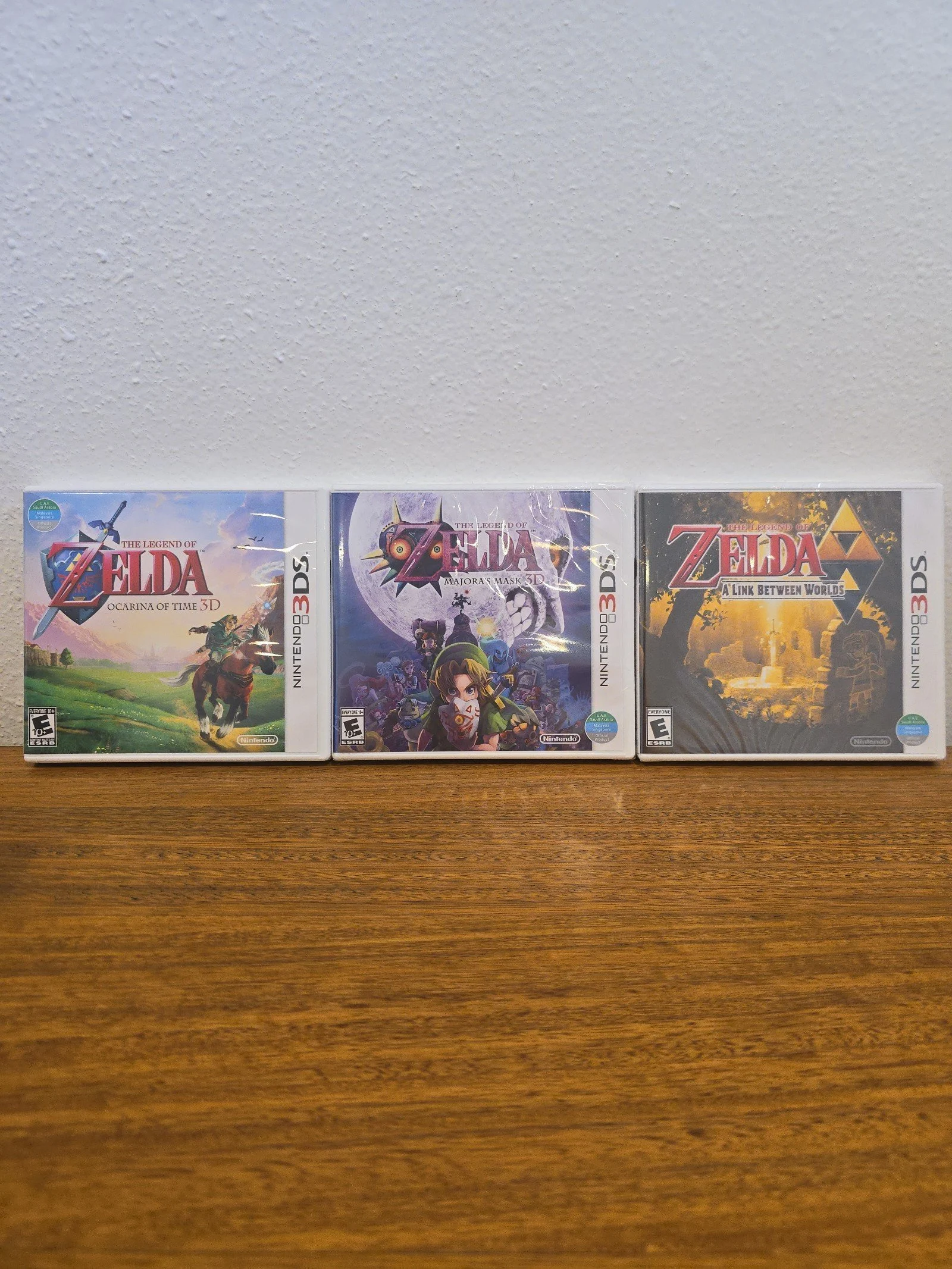 New Nintendo 3DS XL Majoras Mask with Zelda games lot