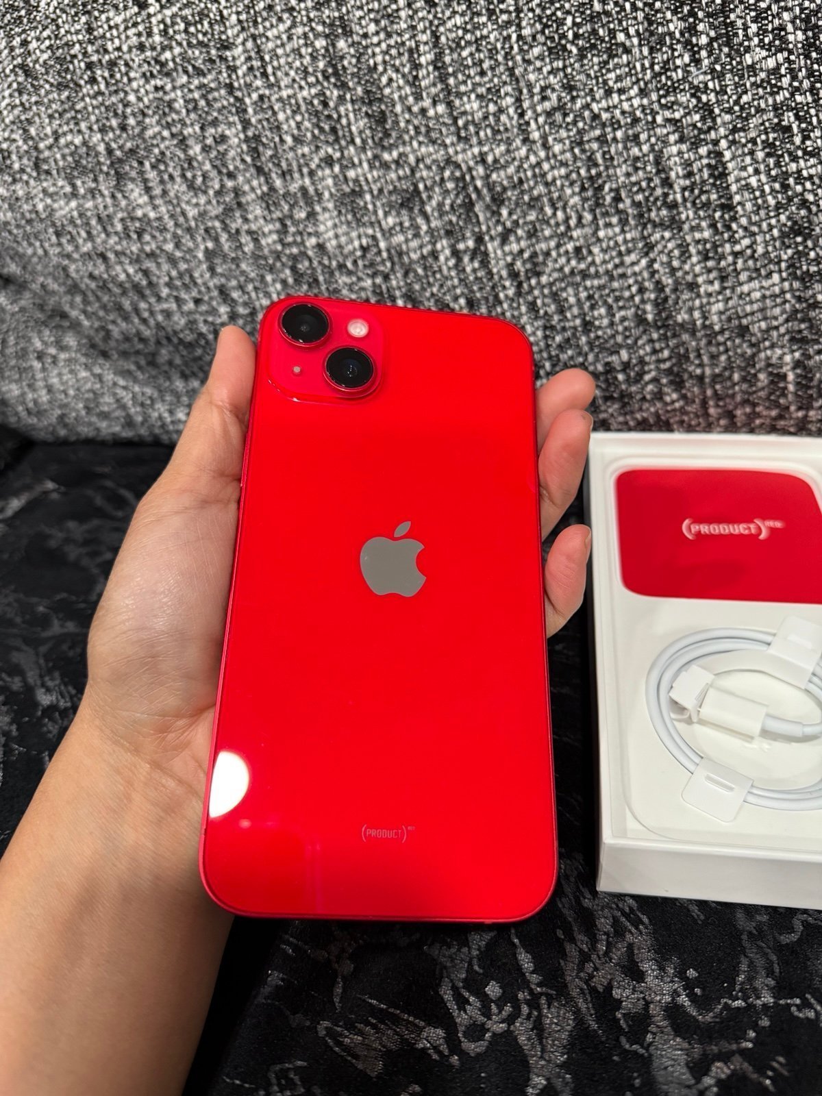 iPhone 14 Plus 128gb Red like-new Complete Inclusion. Unlocked. 2J18